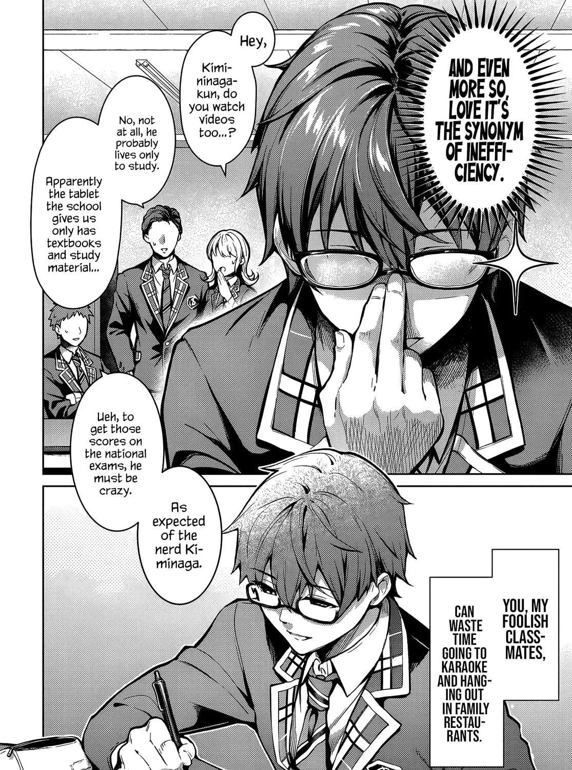 Tier 1 Shimai: Yuumei Yonshimai wa Boku nashi de wa Ikirarenai Chapter 1.1 - page 7