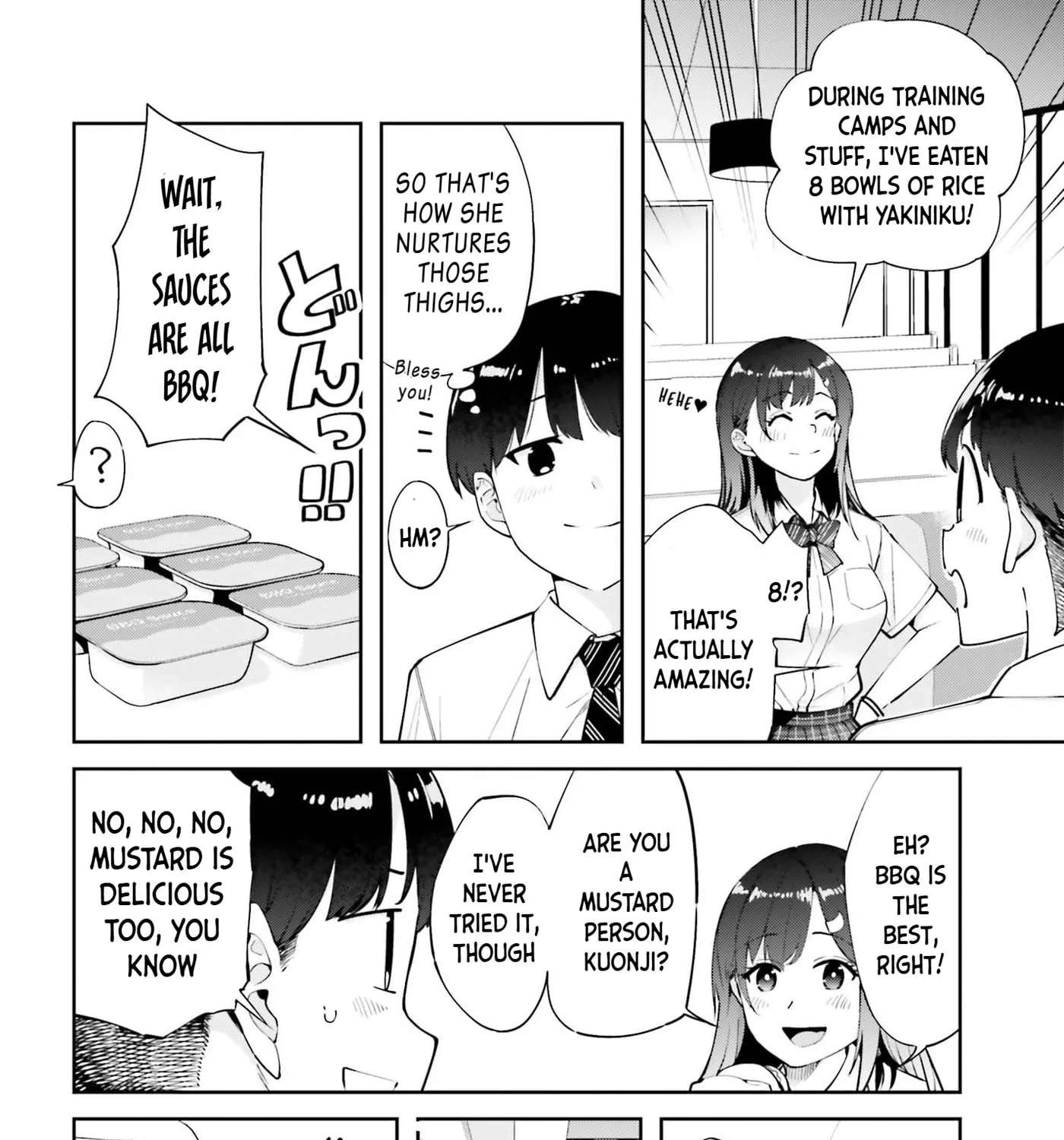 Thighs-san next to me Chapter 9 - page 20