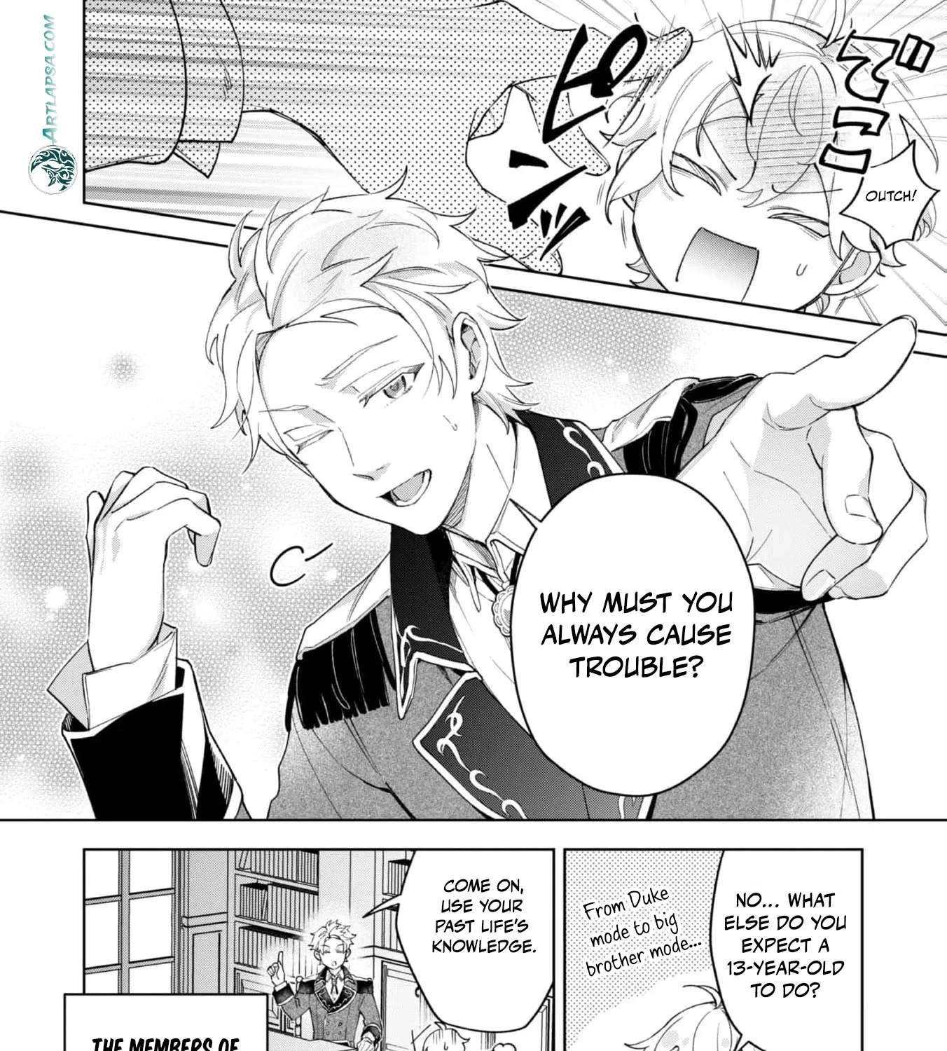 The Third Son of the Heiburg Family Is a Little Devil Shota Chapter 2 - page 10