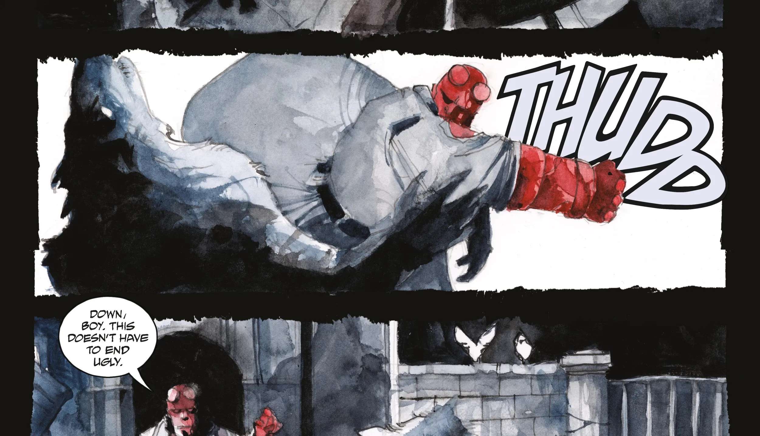 Hellboy and the B.P.R.D.: The Monster of Nivola Chapter 1 - page 47
