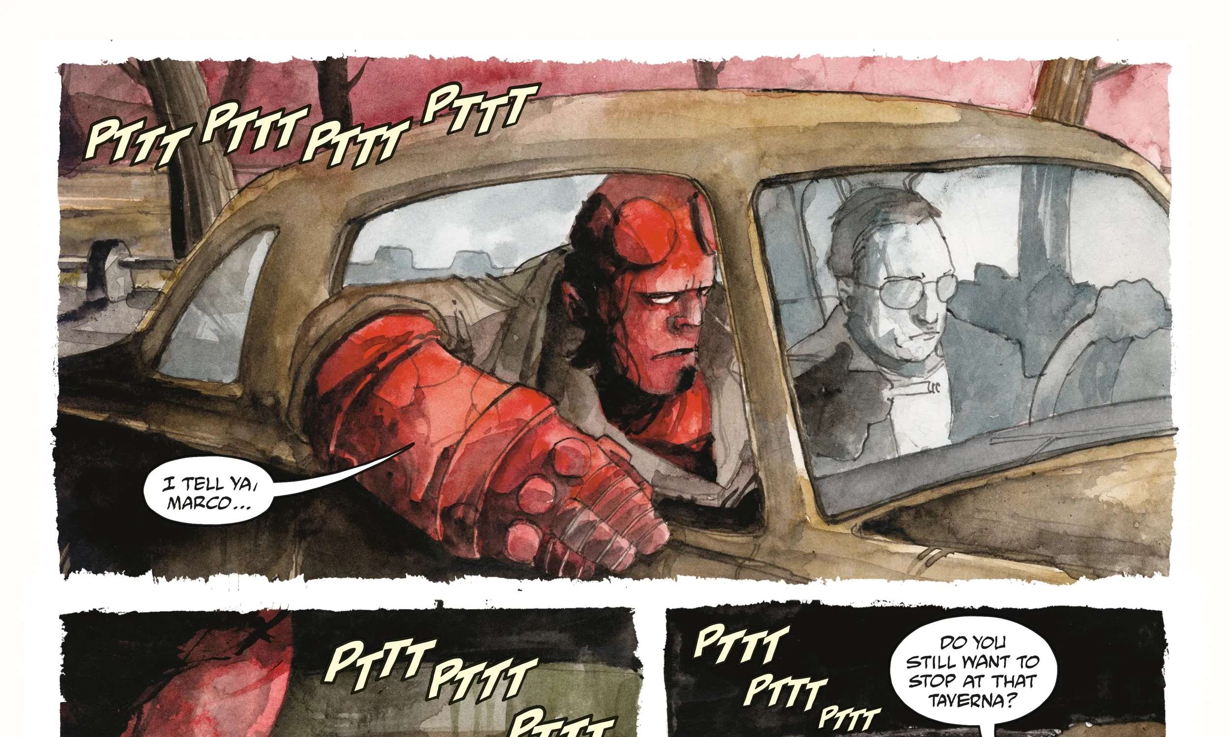 Hellboy and the B.P.R.D.: The Monster of Nivola Chapter 1 - page 10