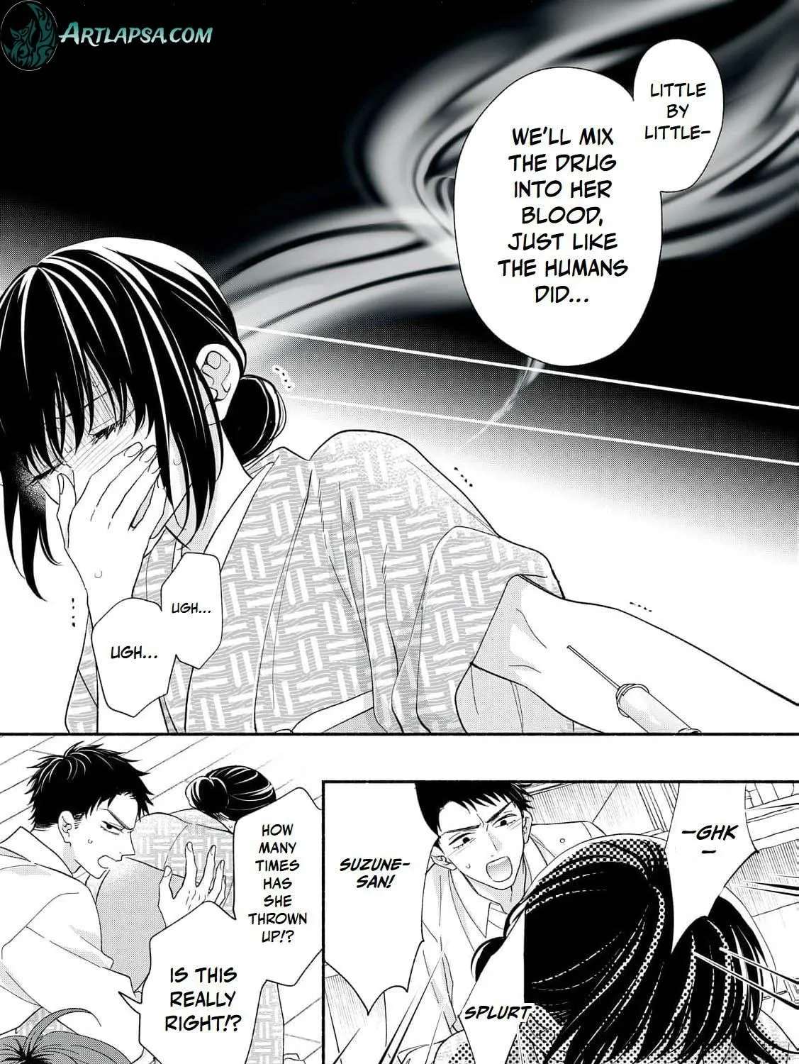 Kyuuketsuki e Yomeiru Hi ~Shoujo ga Reikoku Otto ni Aisareta Kiroku Chapter 15 - page 43