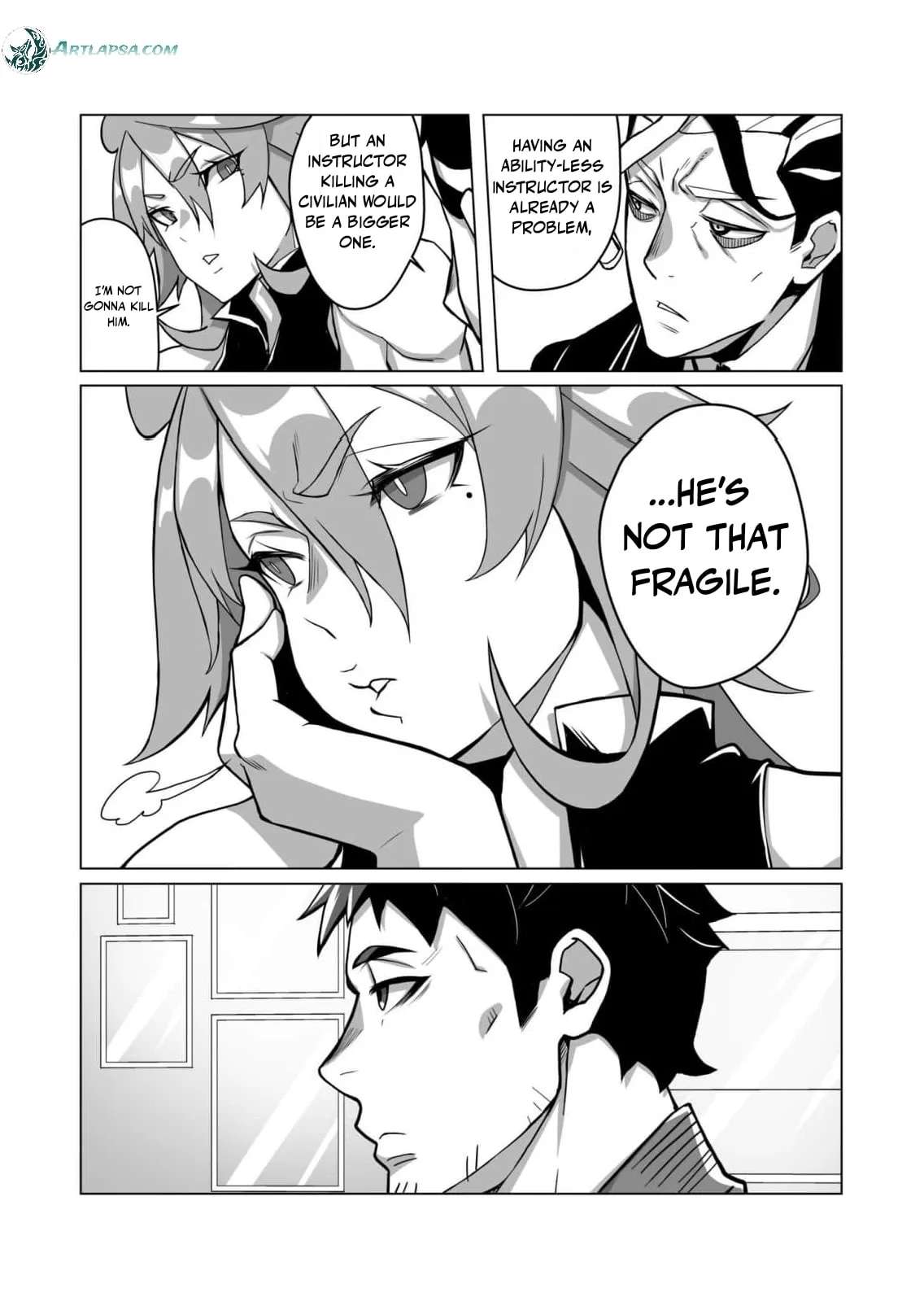 The Shadow Hero, an Old Man: In a World Where Superpowers Are Everything, a Powerless Old Man Is Doted On by His Beloved Disciple and Becomes a Hero from the Shadows Chapter 4 - page 8
