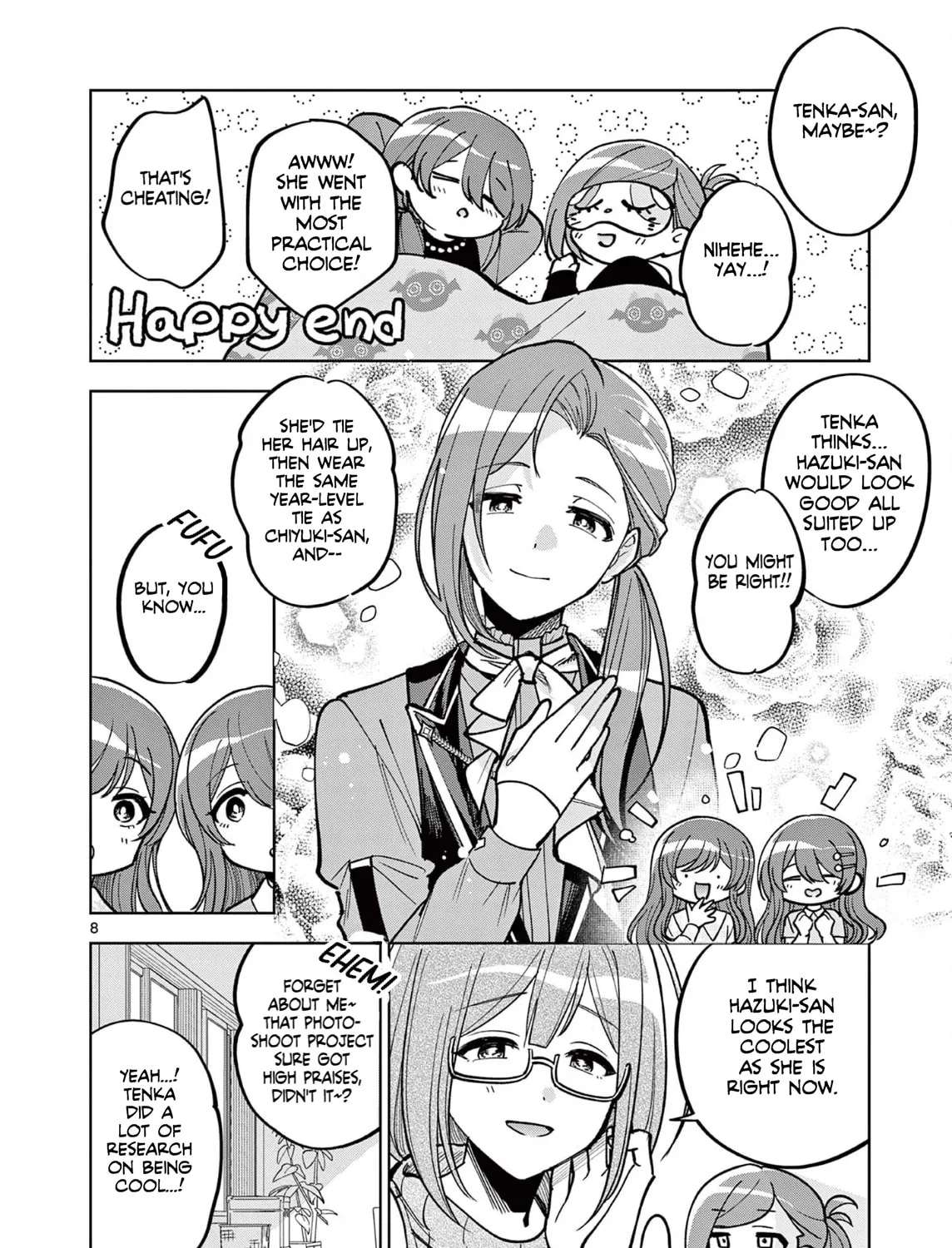 THE iDOLM@STER: Shiny Colors - Hazuki's Shinography Chapter 15 - page 9