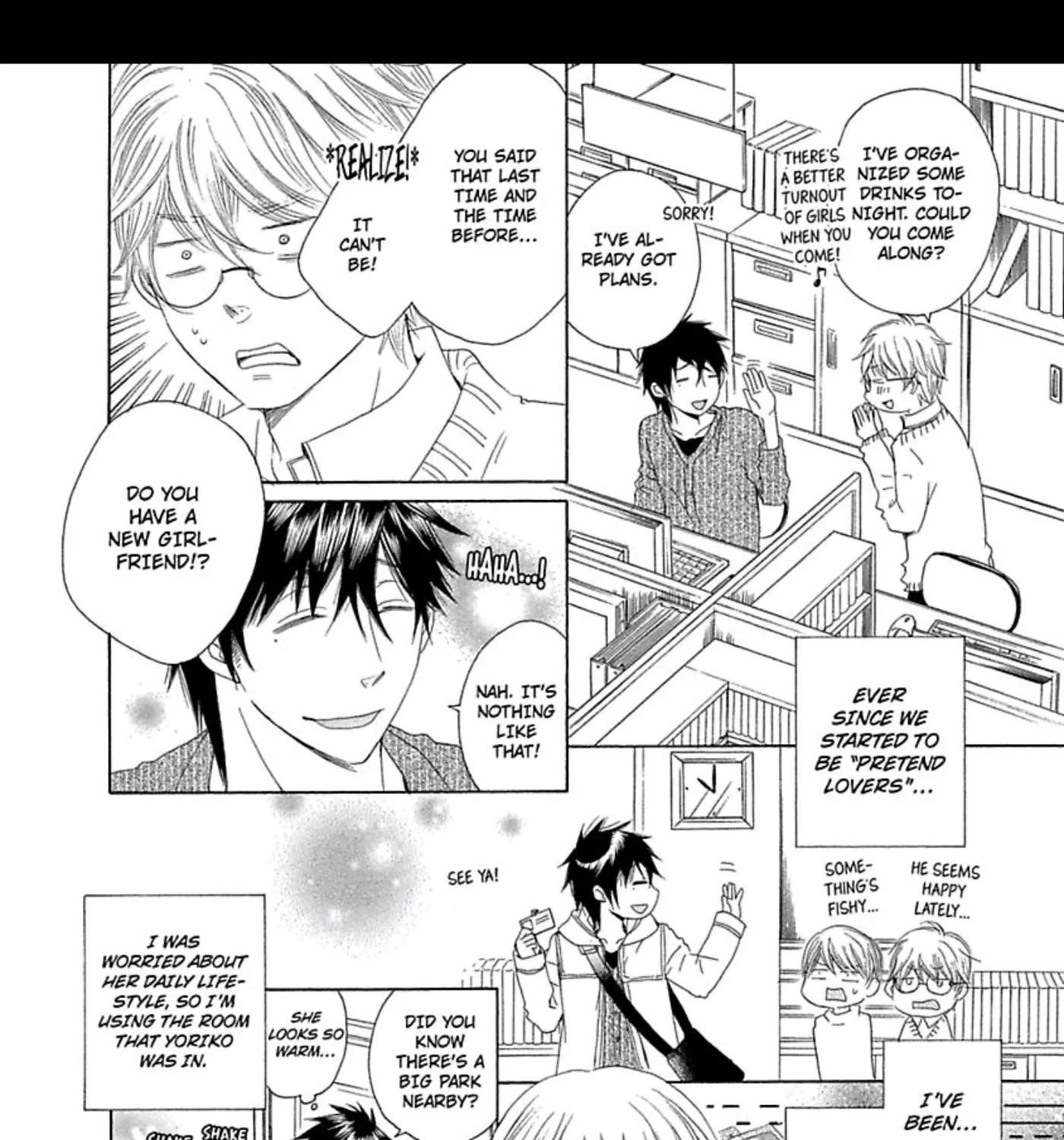 Koi wa Afureru Mitsu no You ni Chapter 4 - page 35