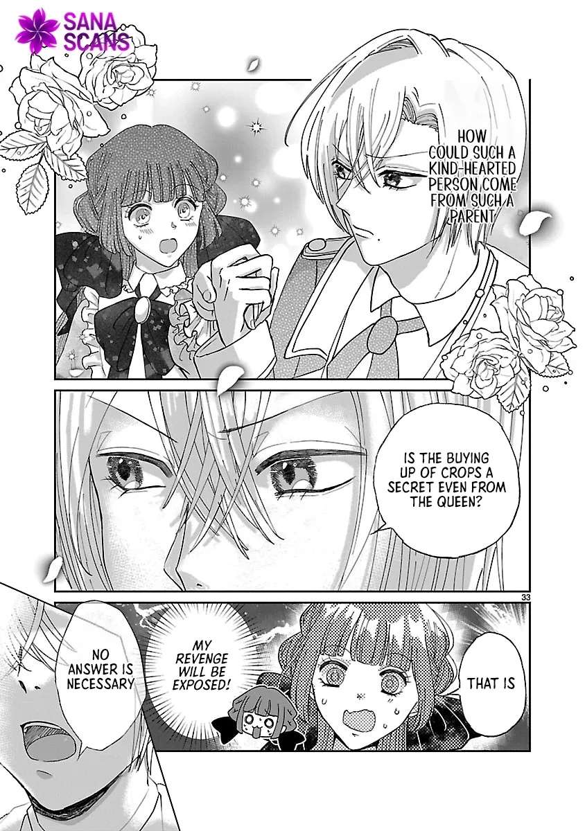 Ohitoyoshi Akuyaku Reijou no Fukushuu Keikaku ~Shi ni Modori Reijou wa Ne ga Zennin na Sei de Kizuku to Mikata ga Fuete Ikimasu~ Chapter 4 - page 33