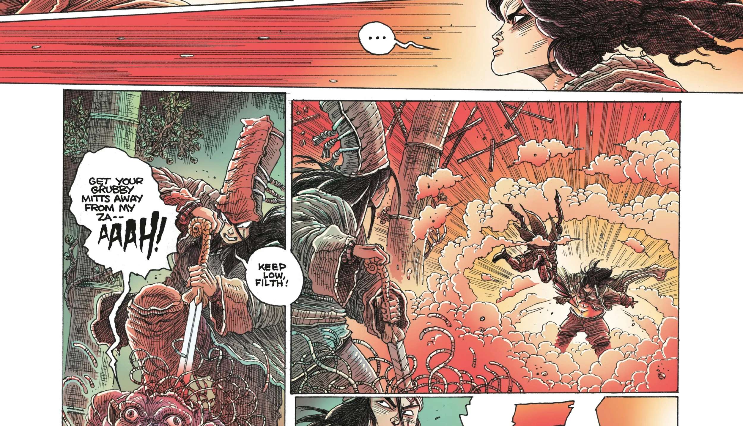 Orphan and the Five Beasts: Bath of Blood Chapter 3 - page 57