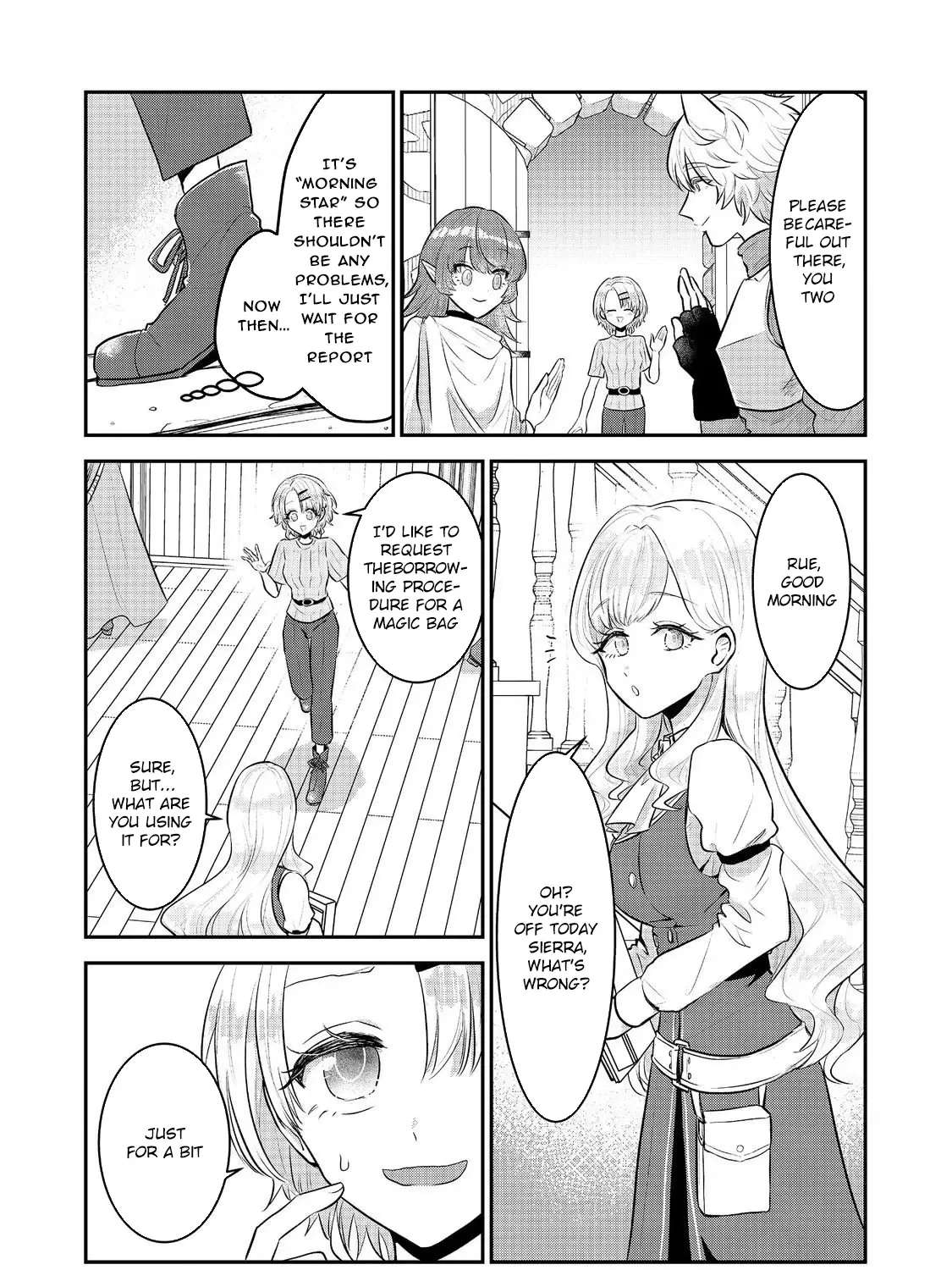 Guild no Uketsuke-jou wa Teiji Agari no Yume wo Miru Chapter 4 - page 10