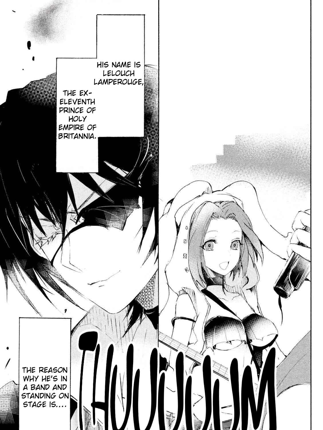 Code Black: Lelouch of the Shred Guitar Chapter 1 - page 6