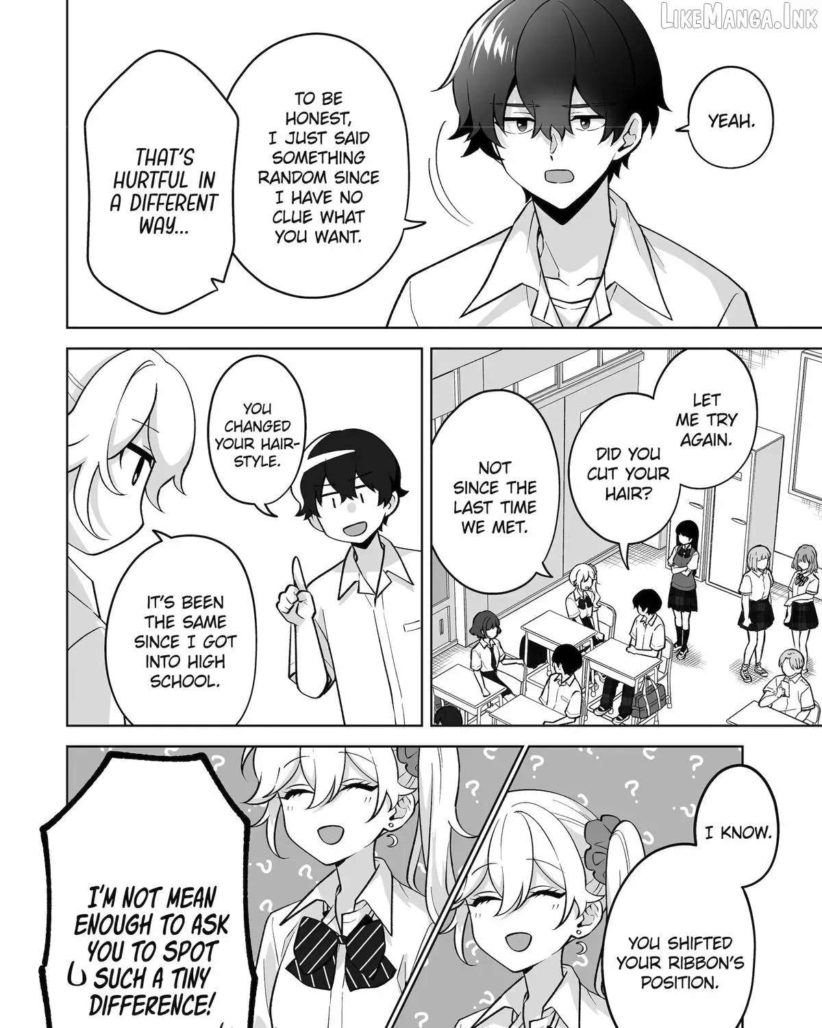 Please Leave Me Alone (For Some Reason, She Wants To Change A Lone Wolf's Helpless High School Life.) Chapter 37 - page 46