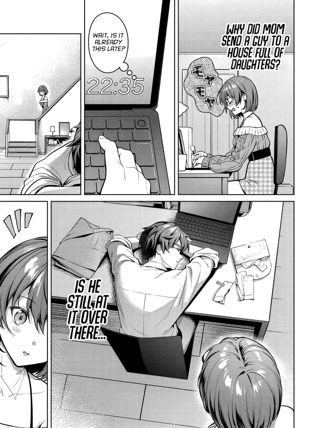 Tier 1 Shimai: Yuumei Yonshimai wa Boku nashi de wa Ikirarenai Chapter 1 - page 58