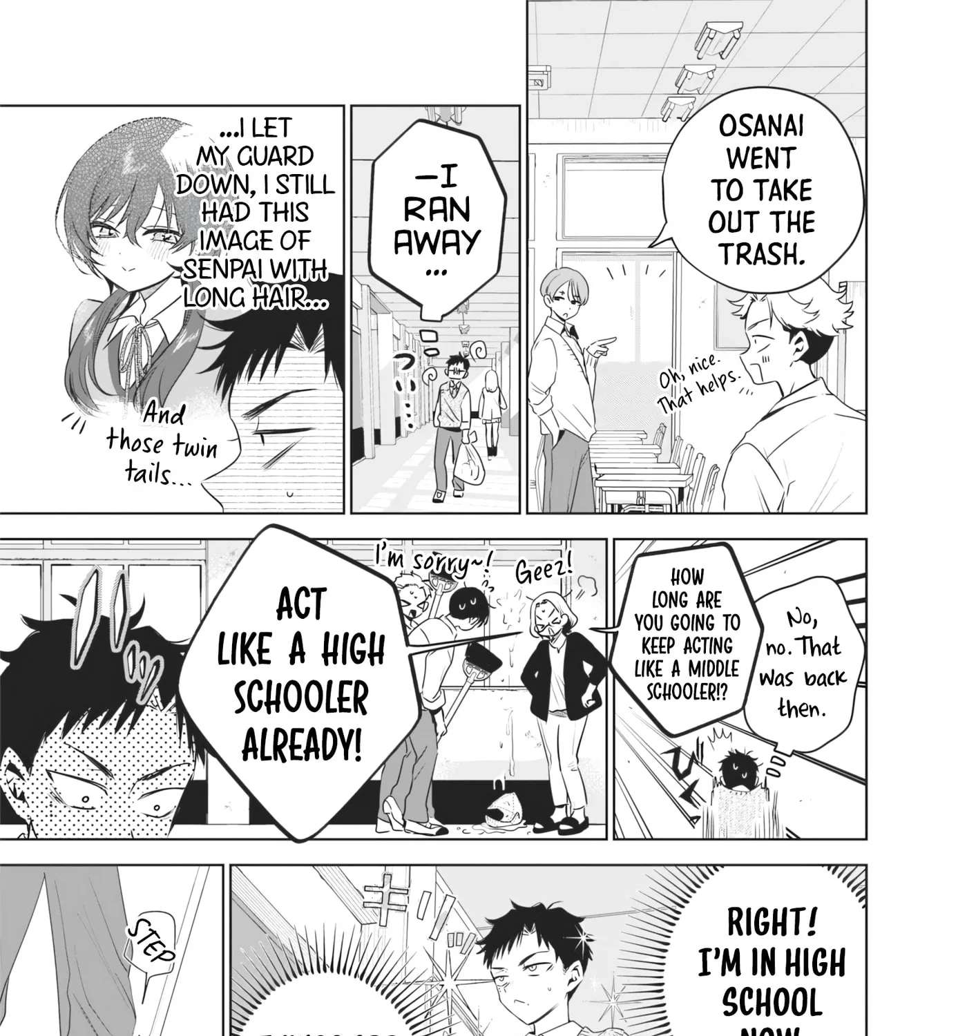 Tsuzura-senpai wa Motokano dakara Chapter 4 - page 5