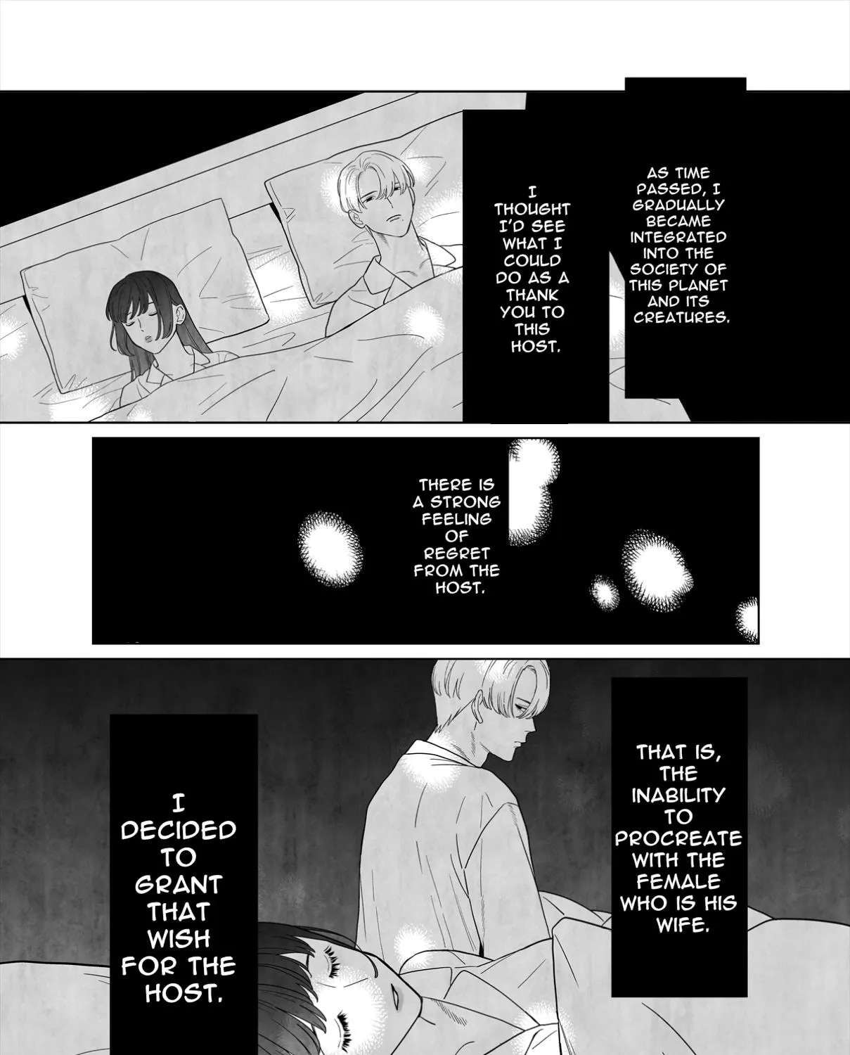 Kanata kara Koko e - Otto no Sugata wo shita Betsu no Dareka ni Maiban Motomerarete Komatteimasu Chapter 1 - page 35