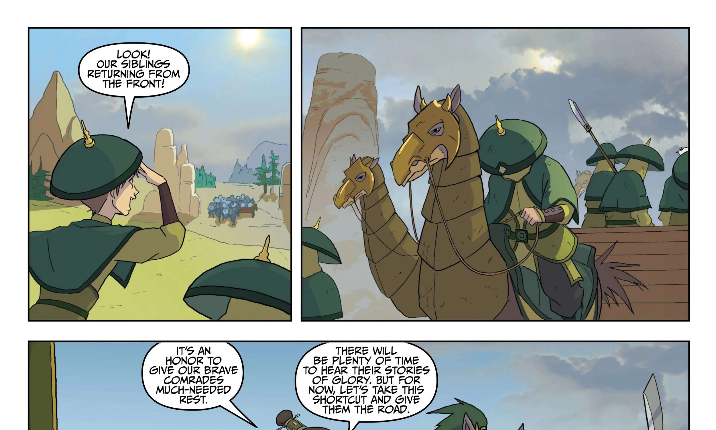 Avatar: The Last Airbender – The Kyoshi Warriors Chapter 1 - page 64