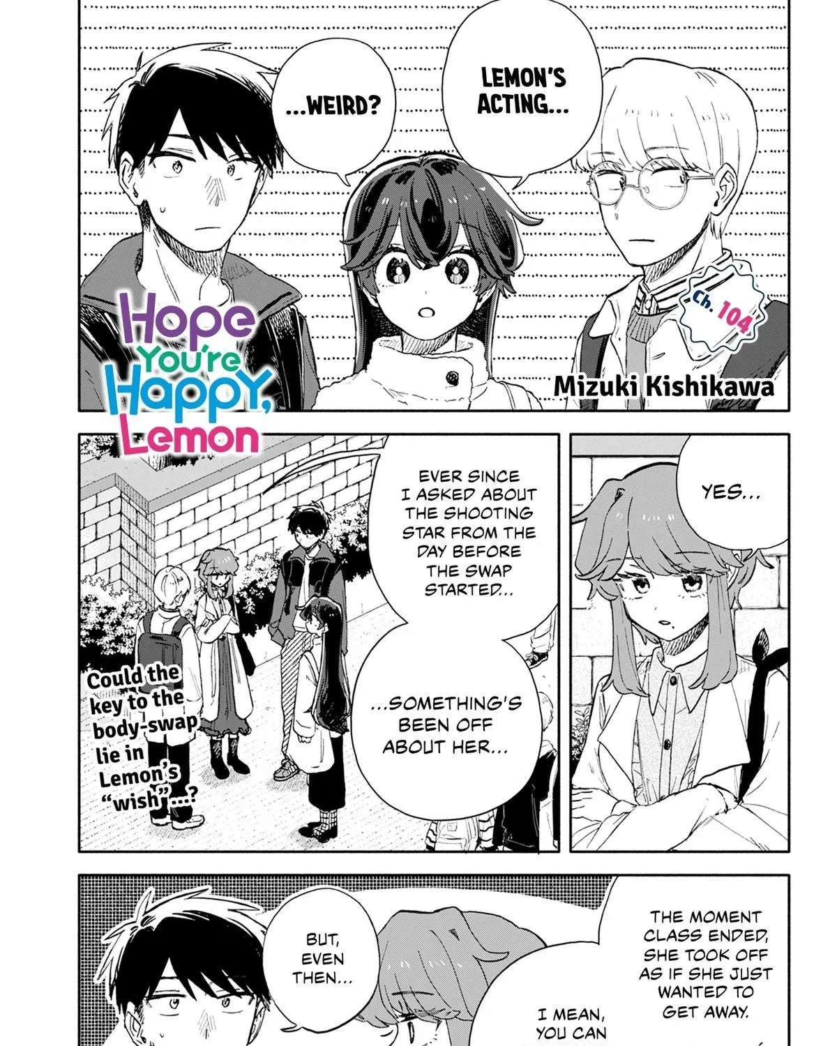 Hope You're Happy, Lemon Chapter 104 - page 1
