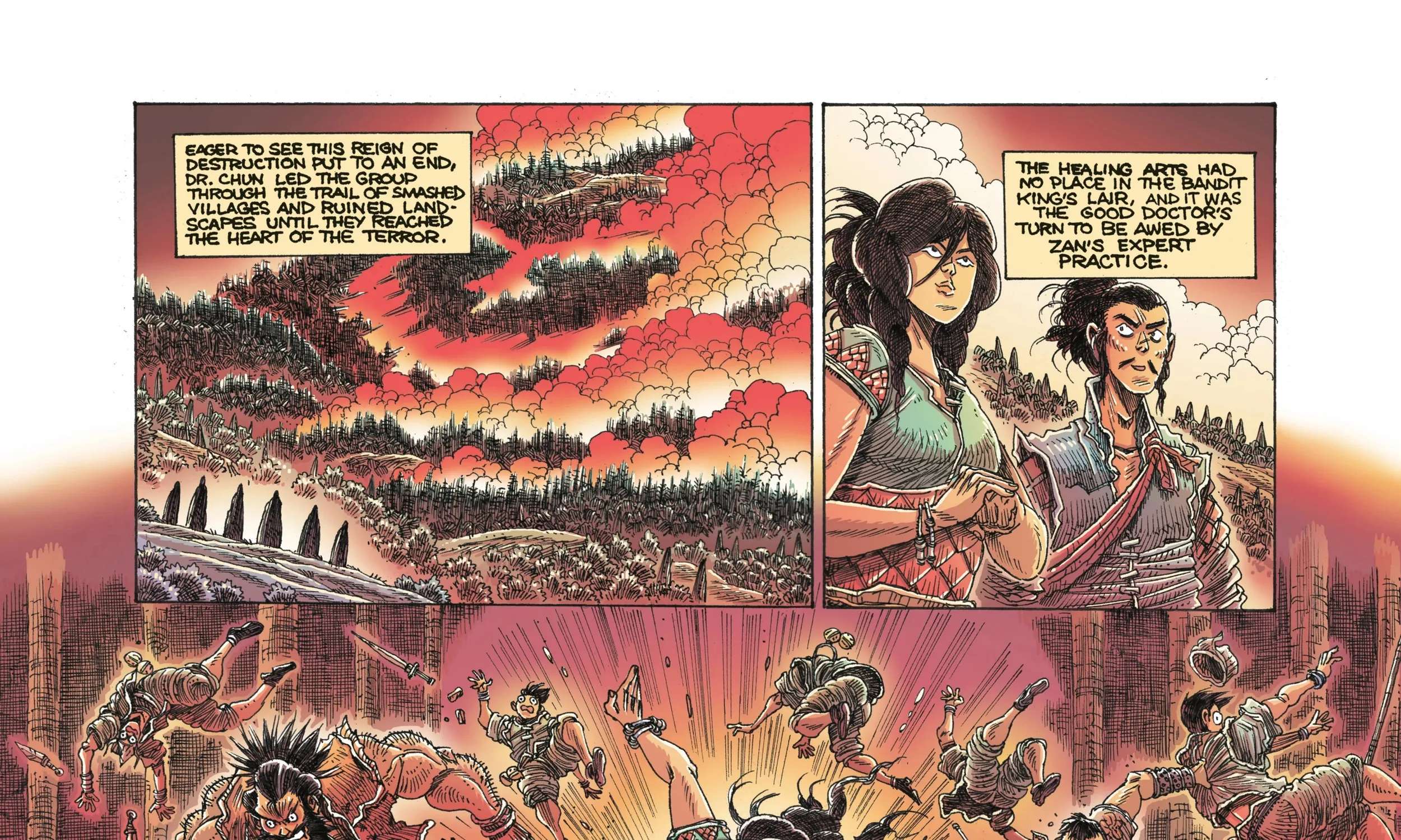 Orphan and the Five Beasts: Bath of Blood Chapter 3 - page 19
