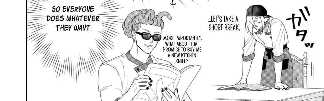 Cooking at the Demon King's Castle: Terrifying Faces, Kind Hearts Chapter 20.5 - page 8