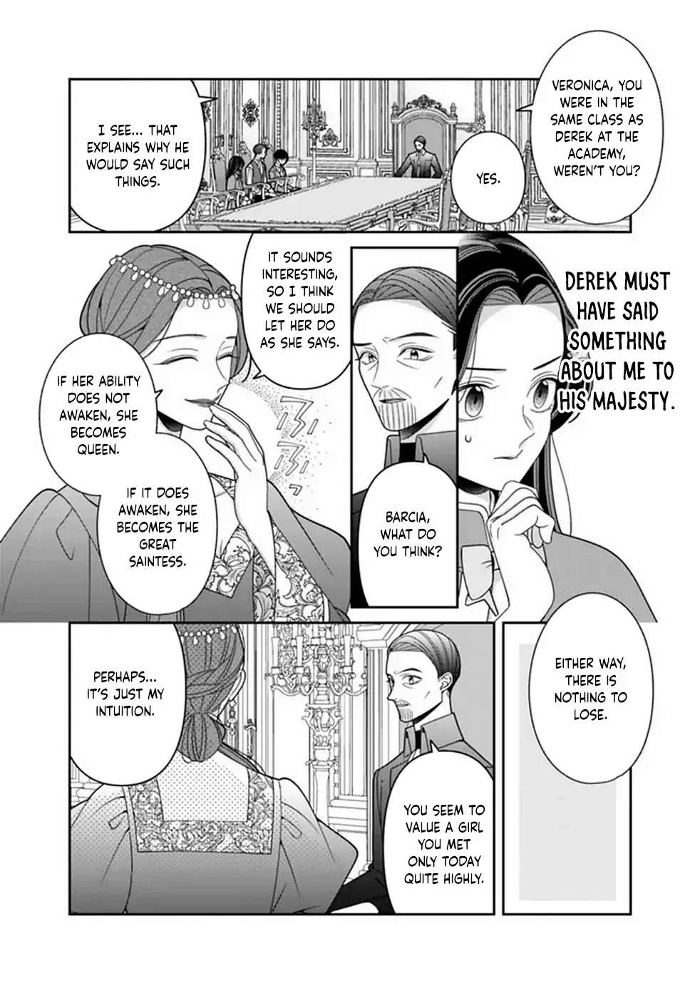 The Great Saintess of the Clock Tower Rejoices at the Broken Engagement Chapter 1 - page 36