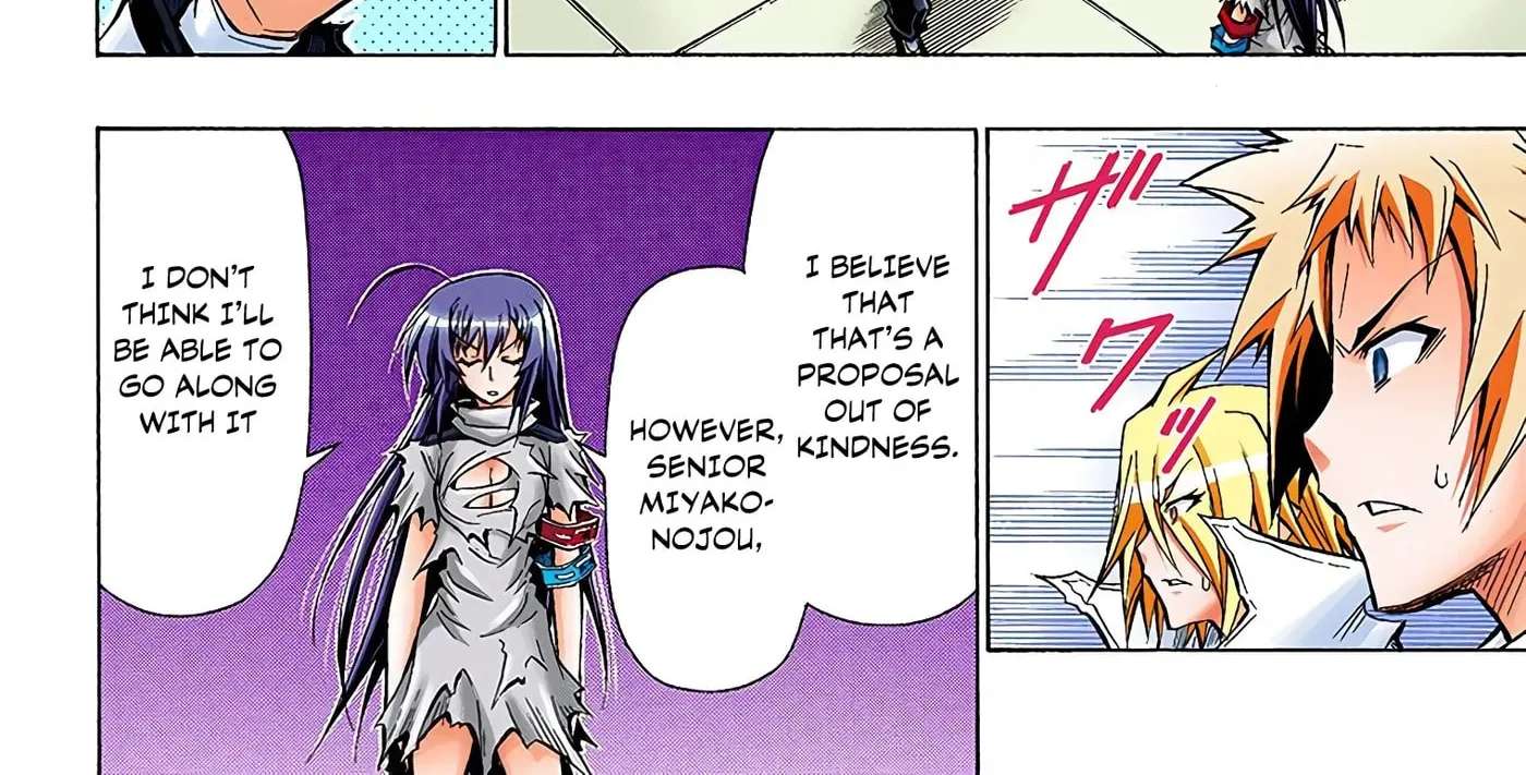 Medaka Box (Official Colored) Chapter 53 - page 20