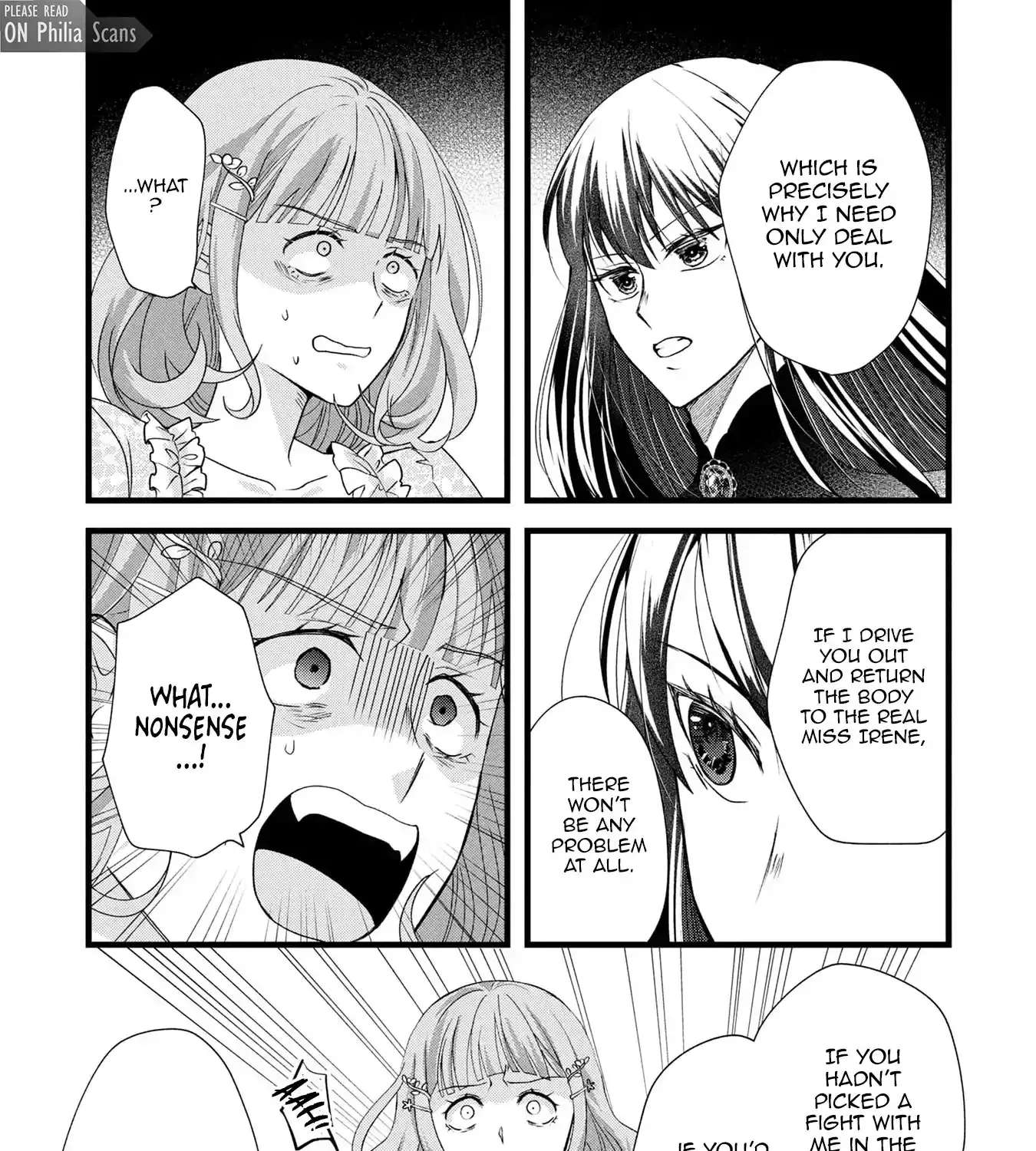 Akuyaku Reijou ni Narimashita ga, Nani ka？ Chapter 16 - page 54