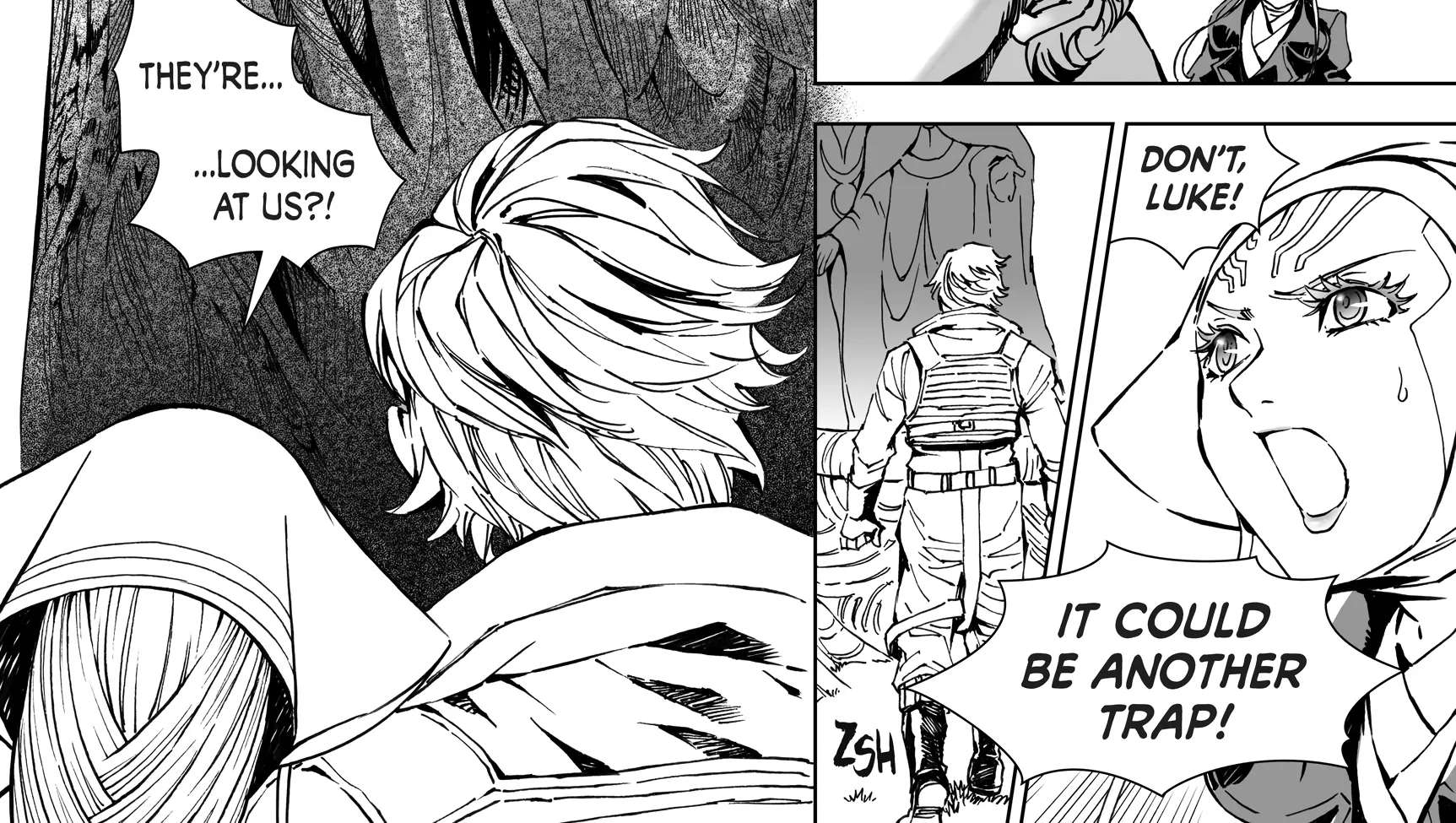Star Wars: The Legends of Luke Skywalker: The Manga Chapter 4 - page 57