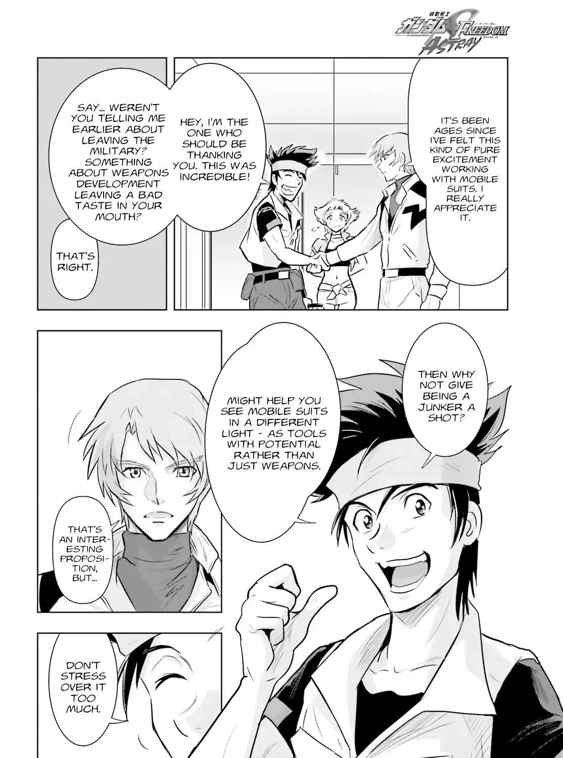Mobile Suit Gundam Seed Freedom Astray Chapter 2 - page 22