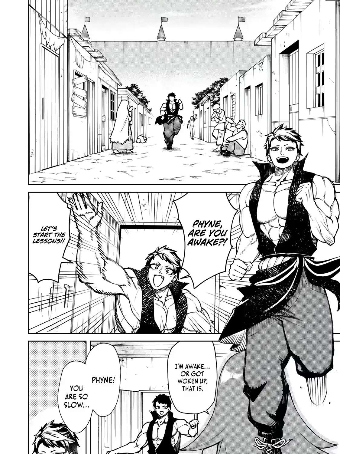 As the Game Progresses, I’m Reincarnated as a Muscle-Brained Character Who Becomes Less and Less Useful, but I Still Decide to Master Physics Chapter 3 - page 6