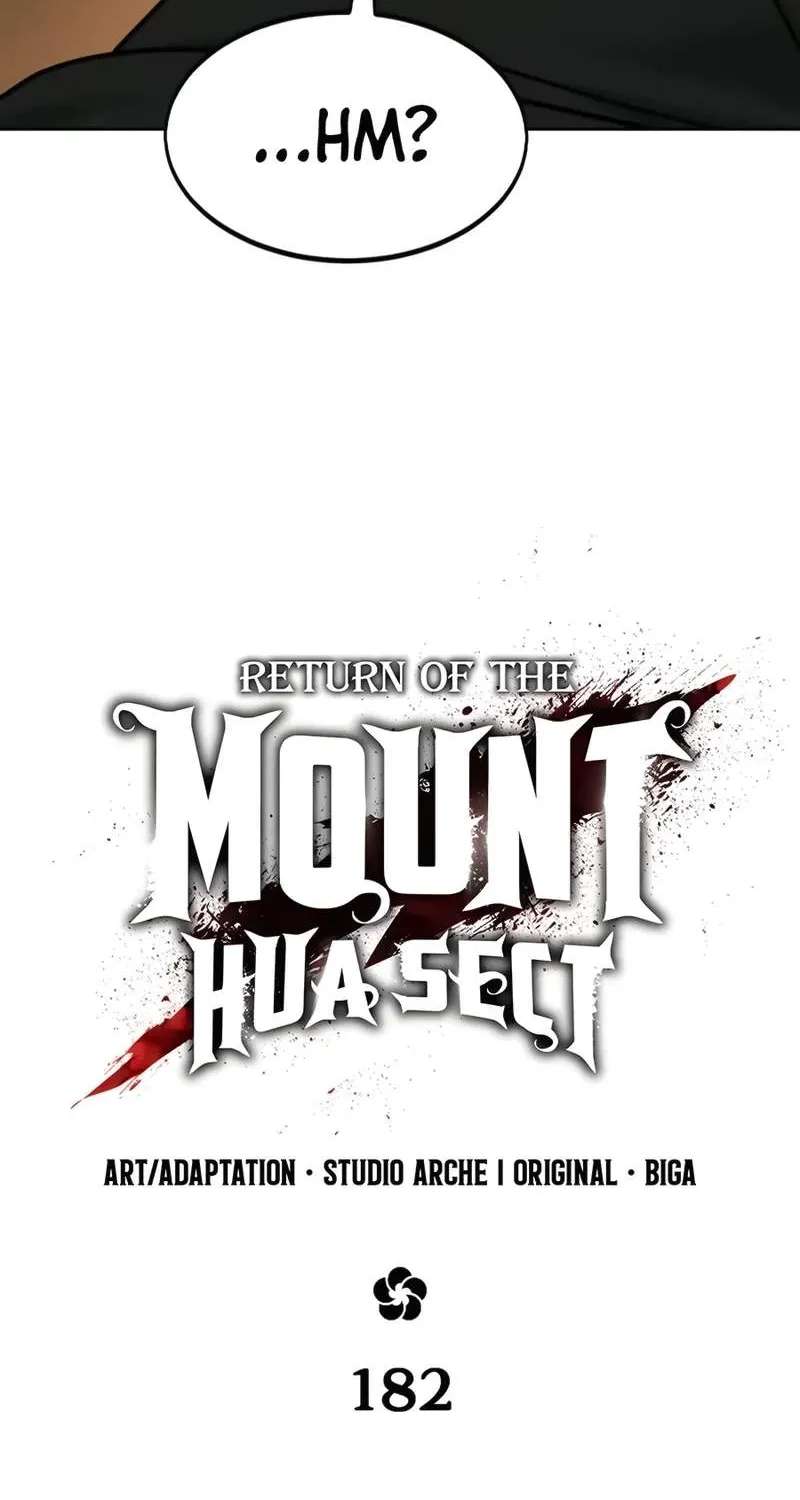 Return Of The Mount Hua Sect Chapter 182 - page 10