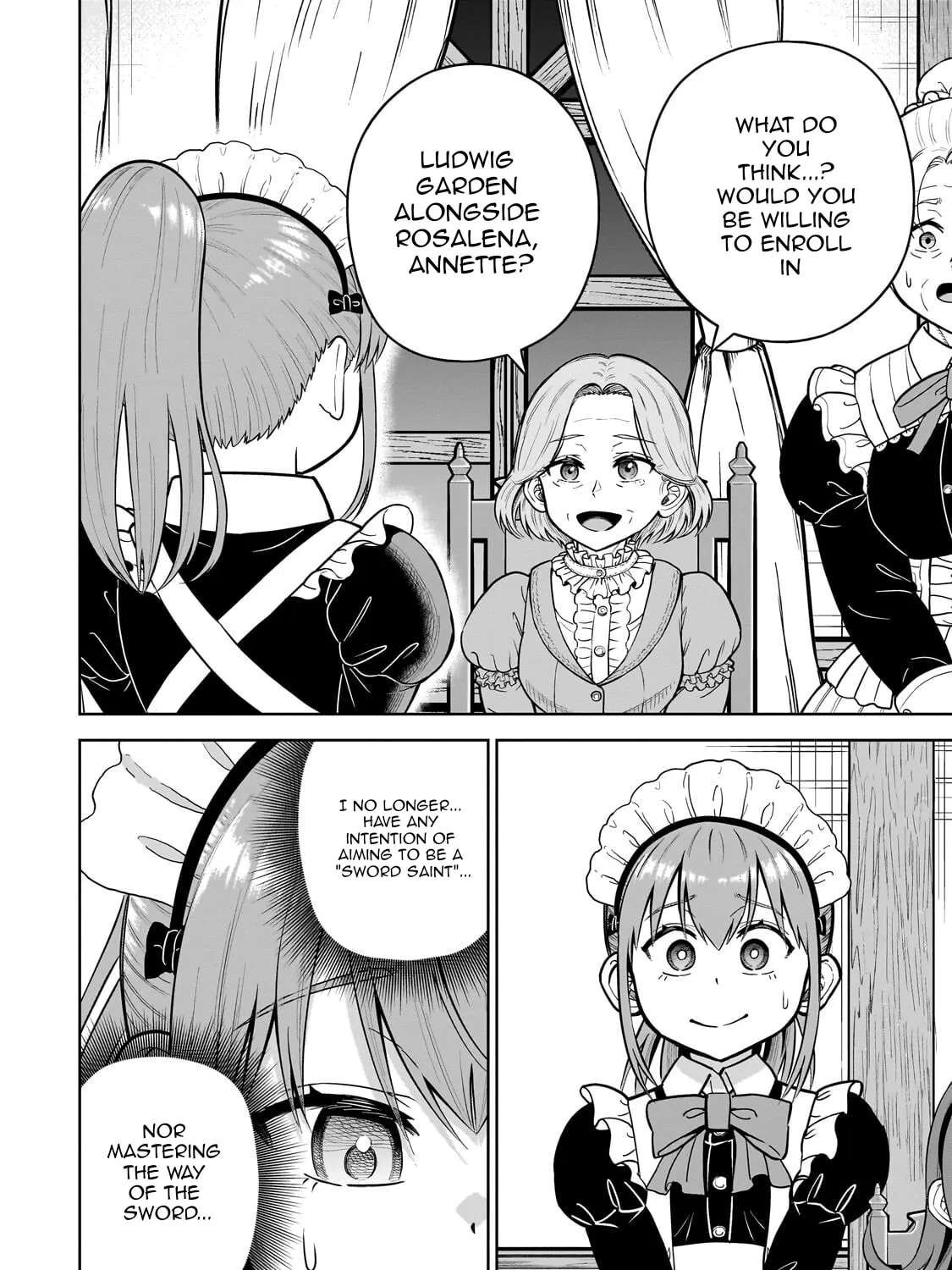Sword Saint Reborn as a Maid, Ruling with a Broom. Chapter 10 - page 4