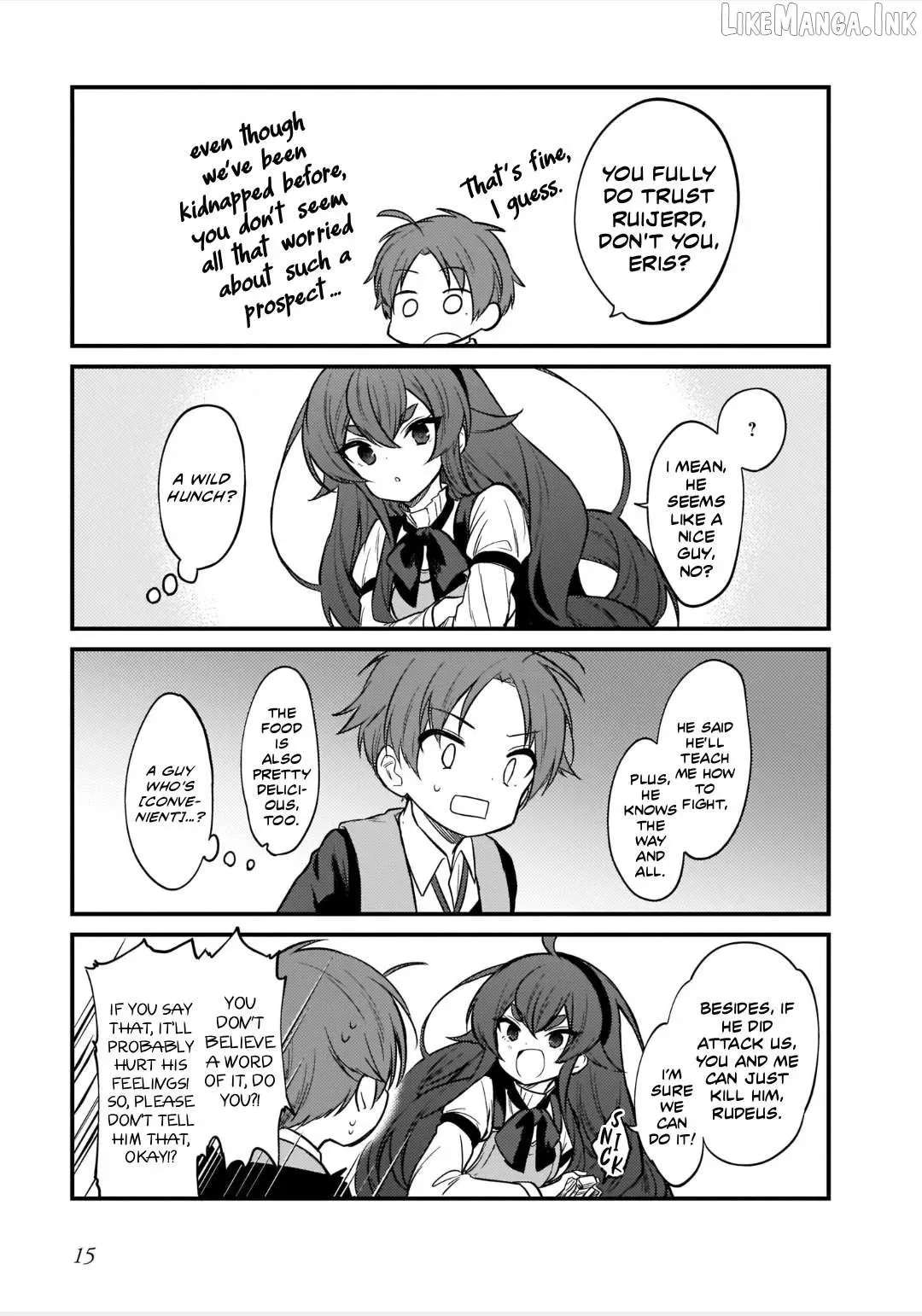 Mushoku Tensei: Even If It's A 4-Koma, I'll Get Serious Chapter 16 - page 17