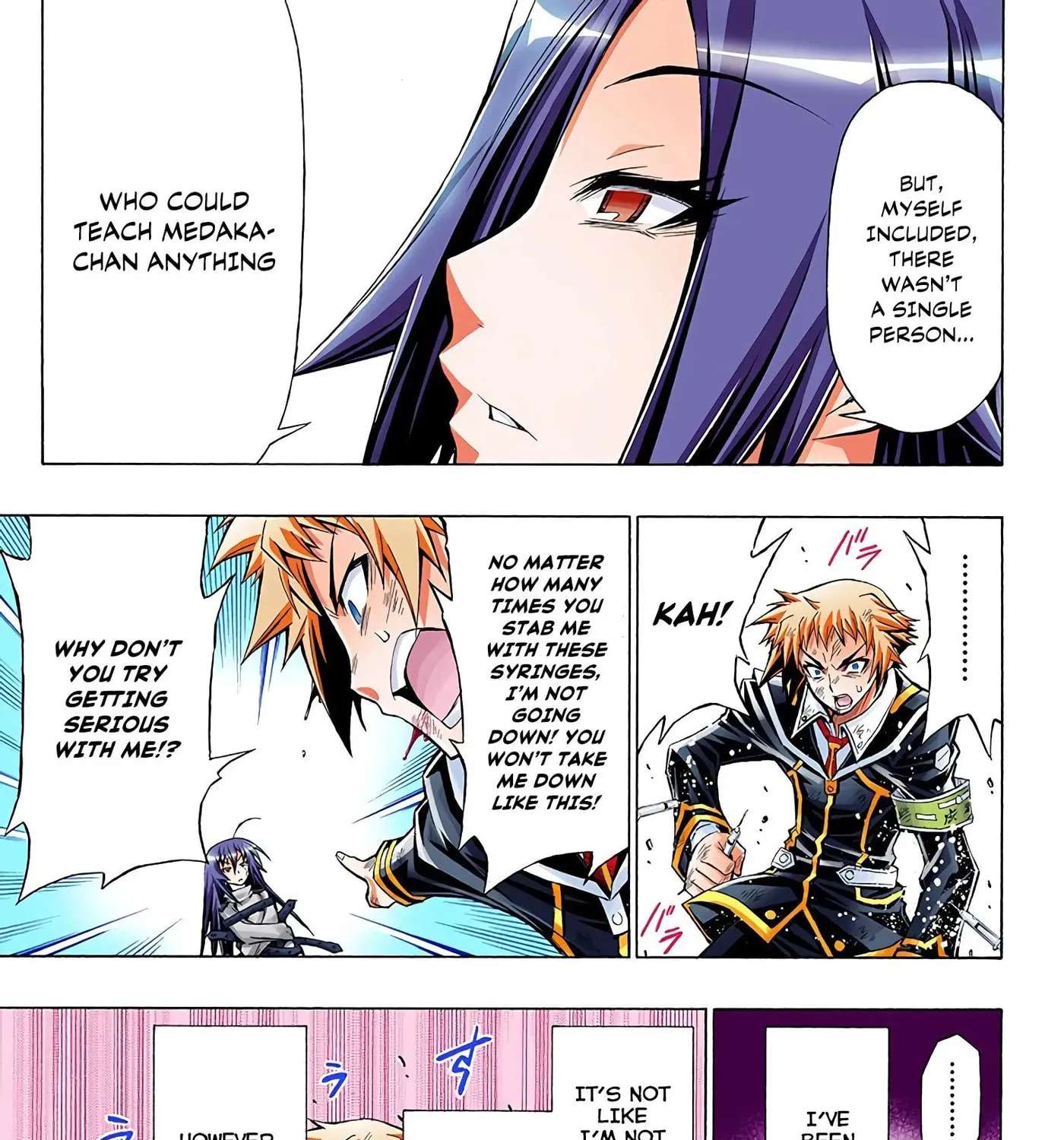 Medaka Box (Official Colored) Chapter 51 - page 10