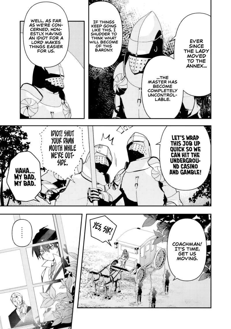 Tsuihou Sareta Danshaku Shisoku no Kareinaru Ryouchi Kaikaku ~Kuzu Oyaji ni Munou to Nonoshiraretakedo, Jitsuha Sekai Saikyou no Ryu Mahoutsukai desu~ Chapter 2 - page 6