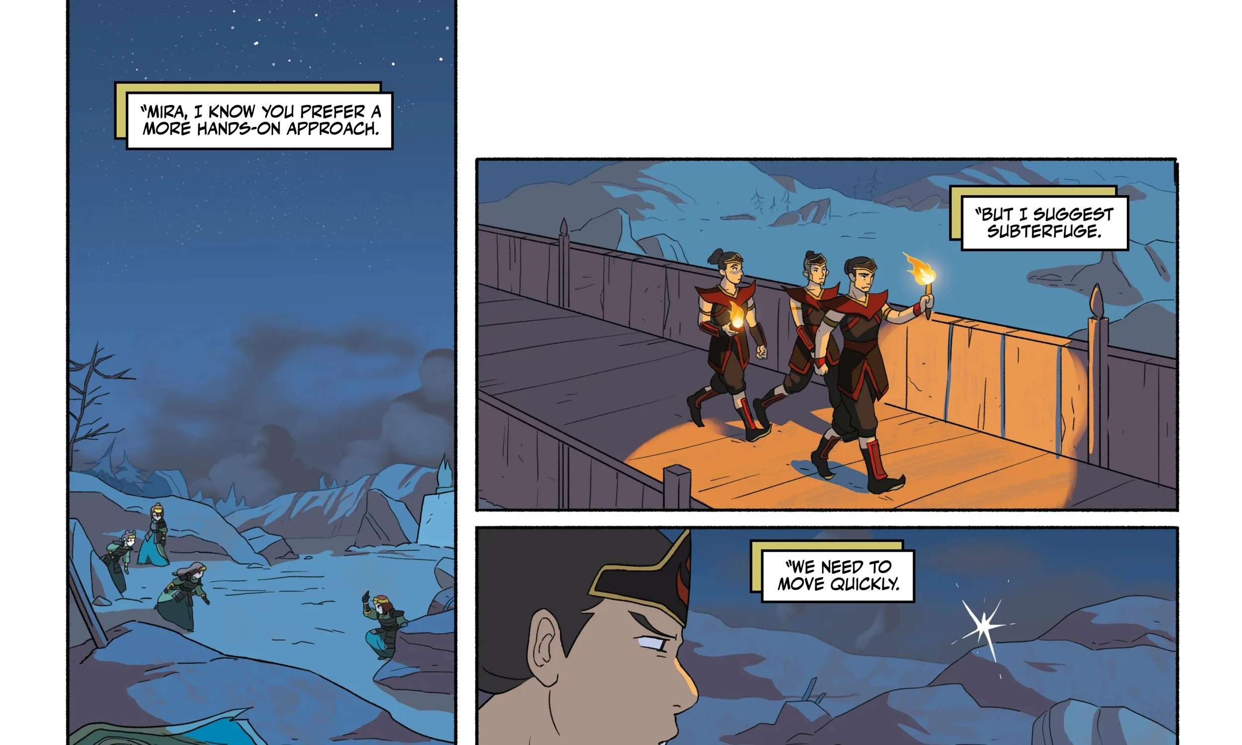 Avatar: The Last Airbender – The Kyoshi Warriors Chapter 3 - page 22