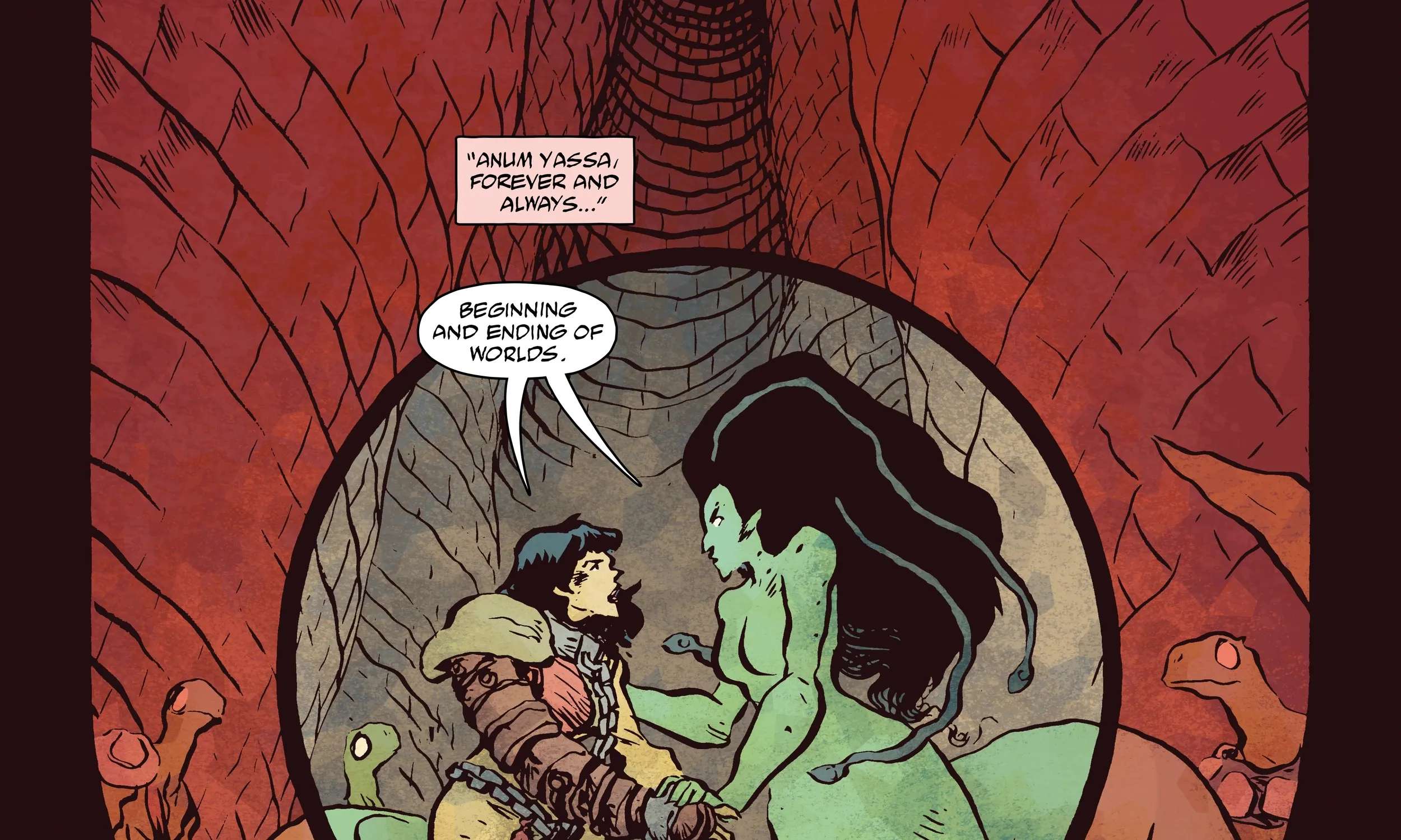 Miss Truesdale and the Rise of Man Chapter 4 - page 55