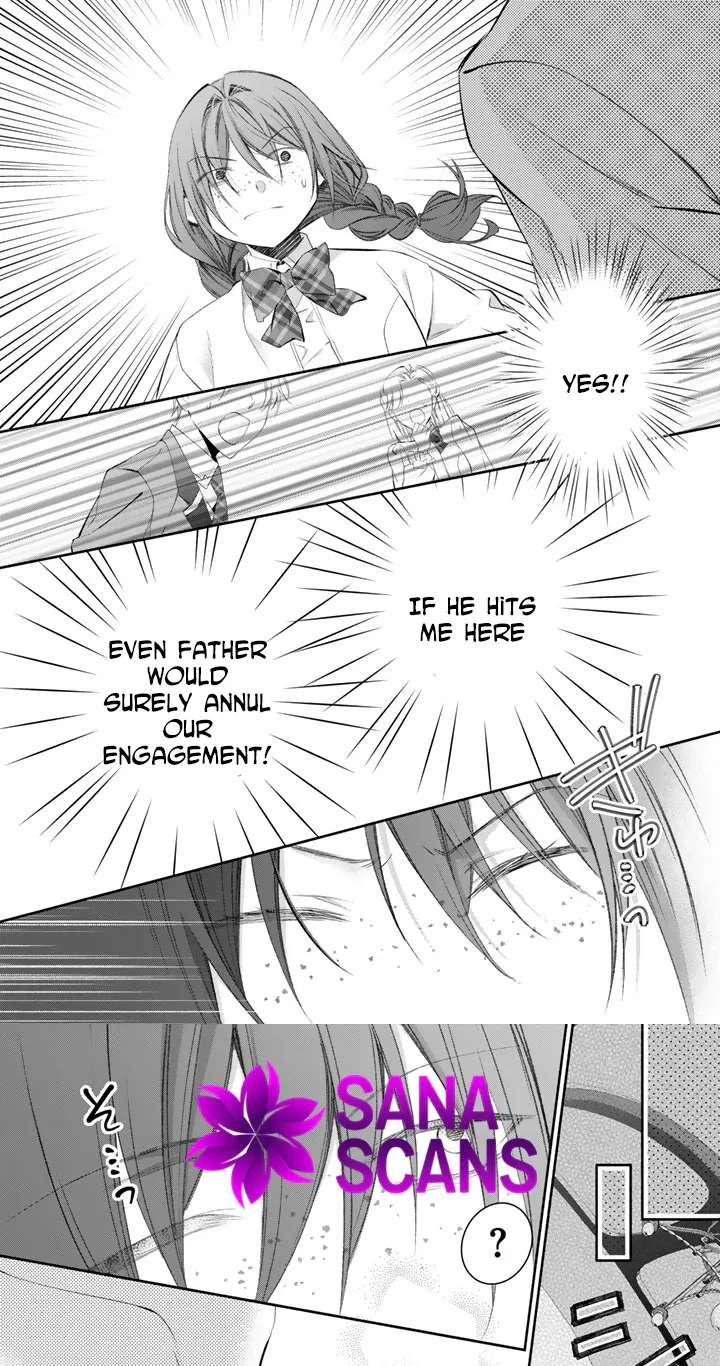 Kon'yakuhakisaretai node Sugao wo Kakushite Zannen Reijou ni Narimasu! E? Haraguro Ouji ni Bareteru toka Kiite nai n dakedo!? Chapter 8 - page 7