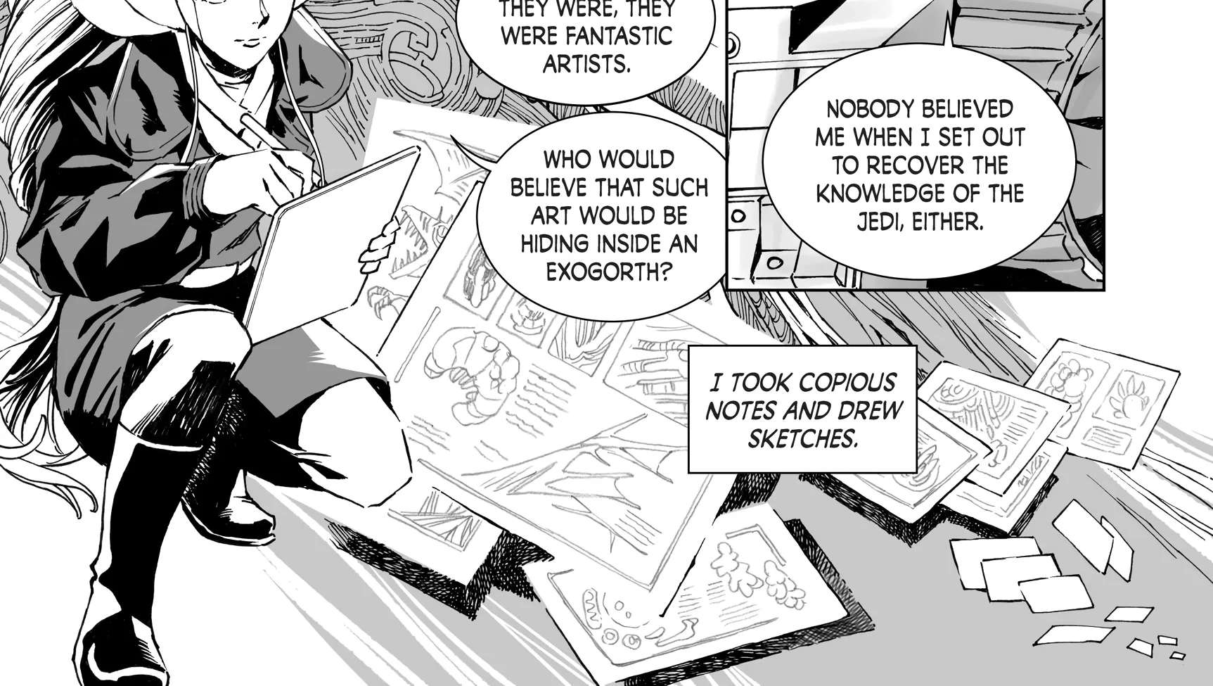 Star Wars: The Legends of Luke Skywalker: The Manga Chapter 4 - page 48