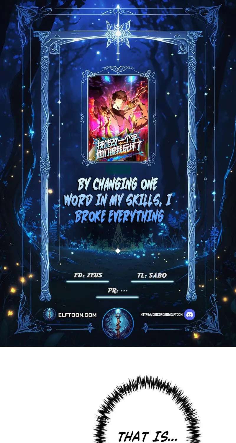 I Turn Skills into Broken Ones with a Single Word Chapter 24 - page 1