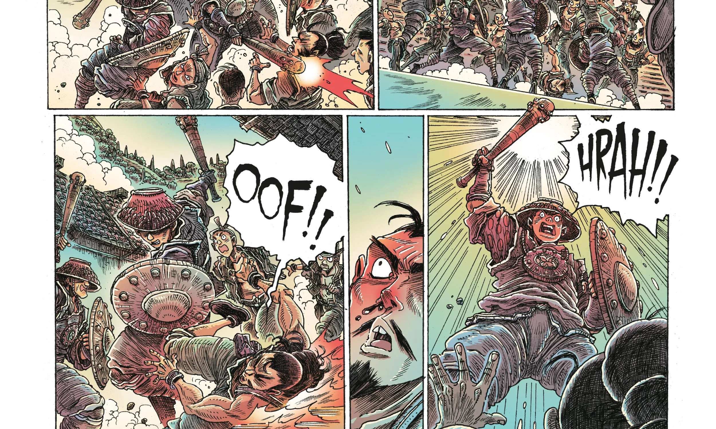 Orphan and the Five Beasts: Bath of Blood Chapter 1 - page 56