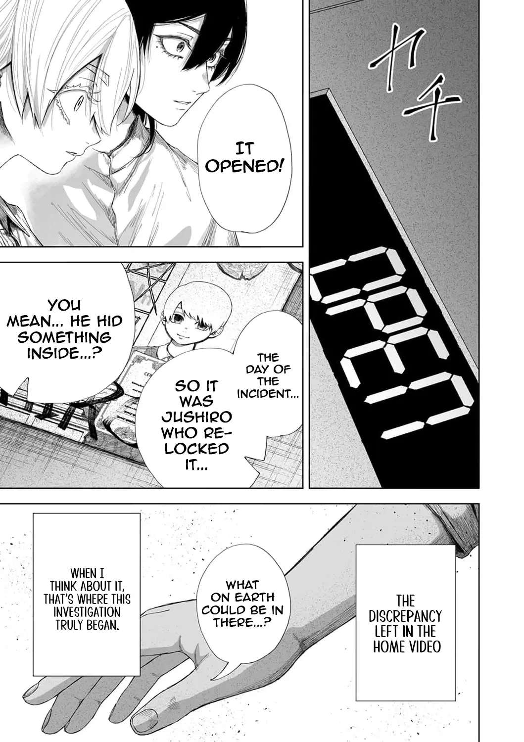 Toaru Mikaiketsu Jiken ni Tsuite Chapter 11 - page 30