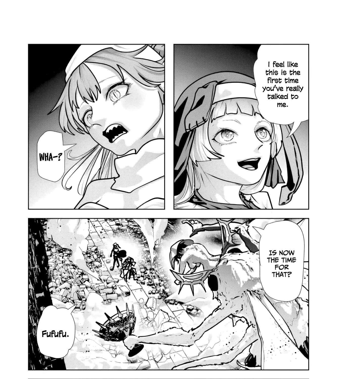 Akuyaku Kizoku ga Hirakinaotte Hametsu Flag o "Jitsuryoku" de Tatakiotteitara, Itsunomanika Heroine-tachi kara Eiyuushi Sareru you ni natta Ken Chapter 7.1 - page 48