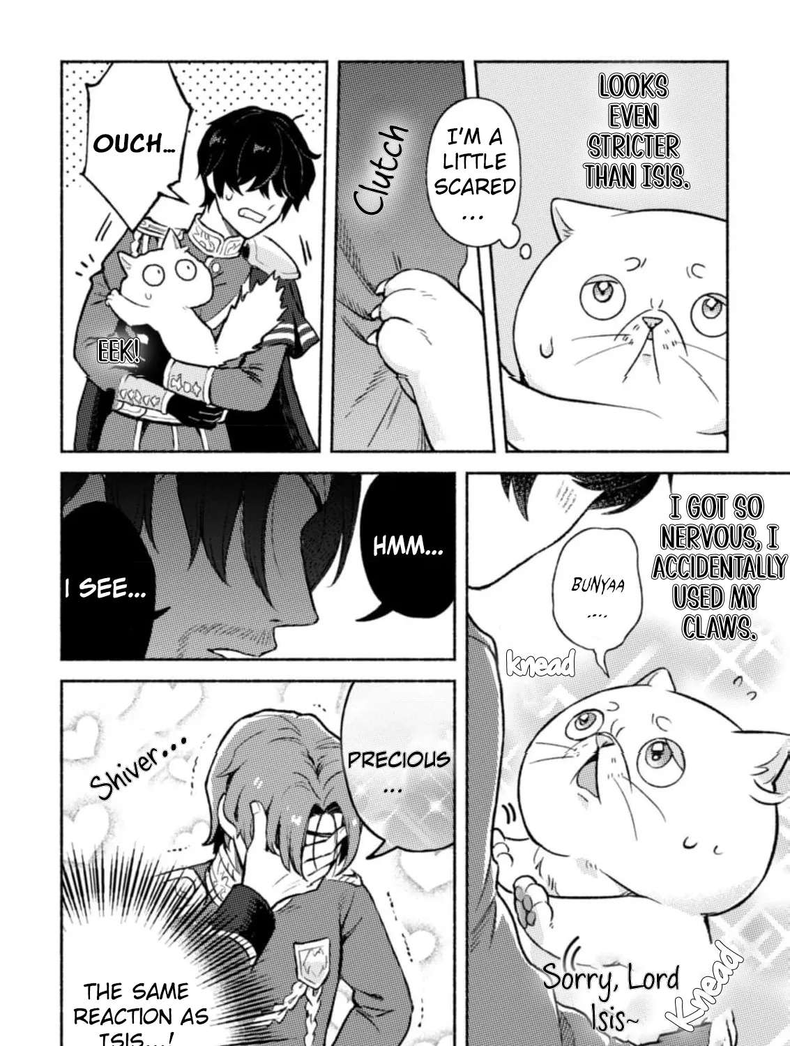 Nekura Kishi ni Yoru Dekiai Mankitsu-chuu nu Busa Neko, Jitsu wa Seijo desu! Chapter 4 - page 10