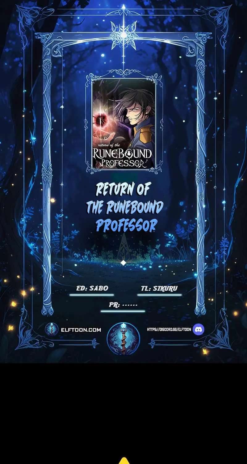 Return Of The Runebound Professor Chapter 87 - page 1