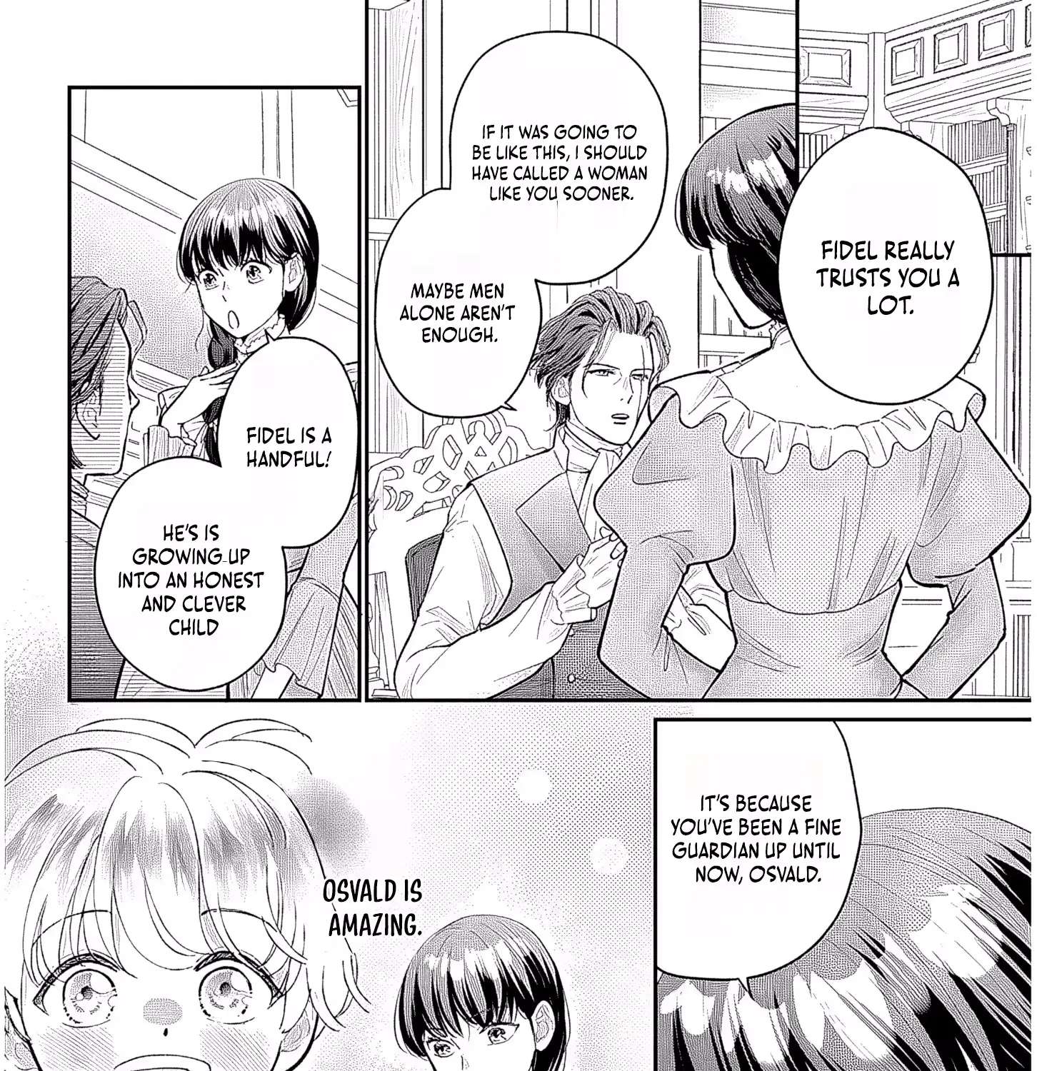 A Saint Opens a Nursery School with a Retired King in Another World in her Thirties Chapter 2 - page 44