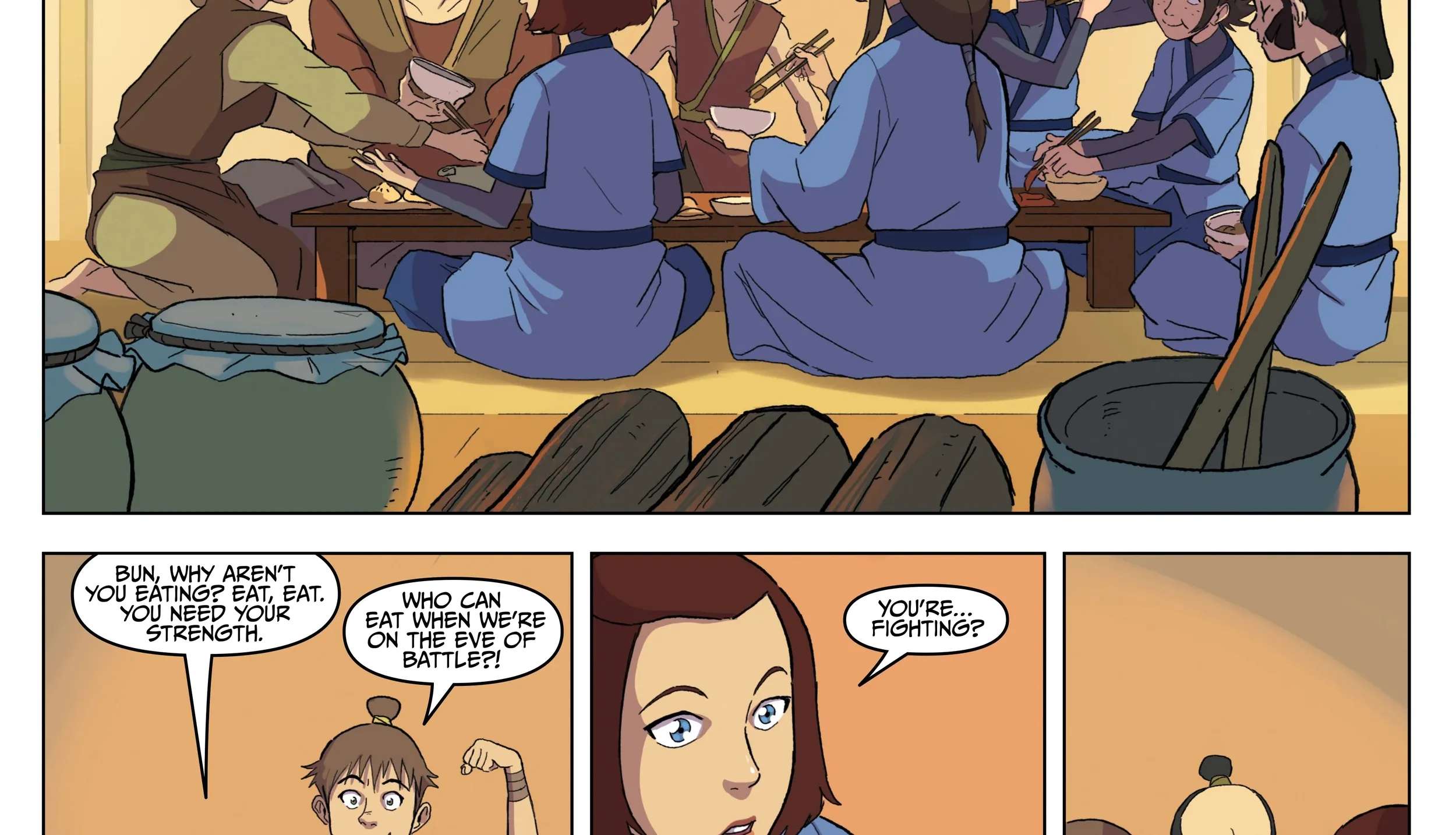 Avatar: The Last Airbender – The Kyoshi Warriors Chapter 1 - page 35