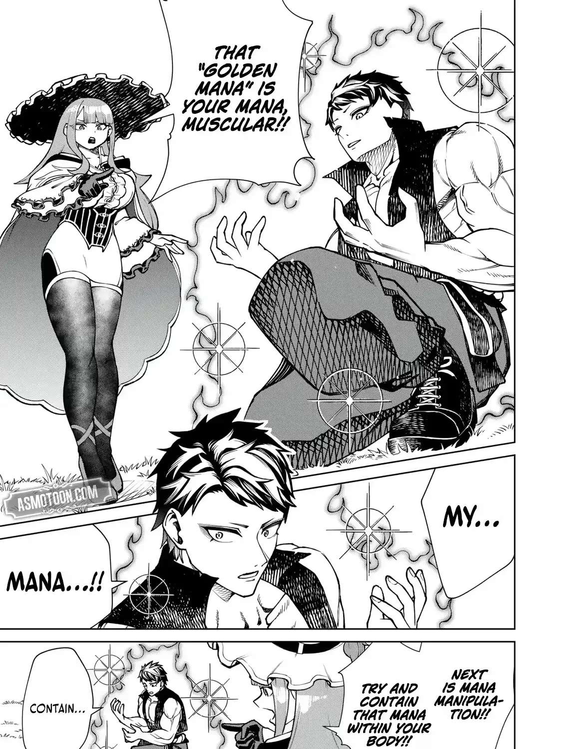 As the Game Progresses, I’m Reincarnated as a Muscle-Brained Character Who Becomes Less and Less Useful, but I Still Decide to Master Physics Chapter 3 - page 17