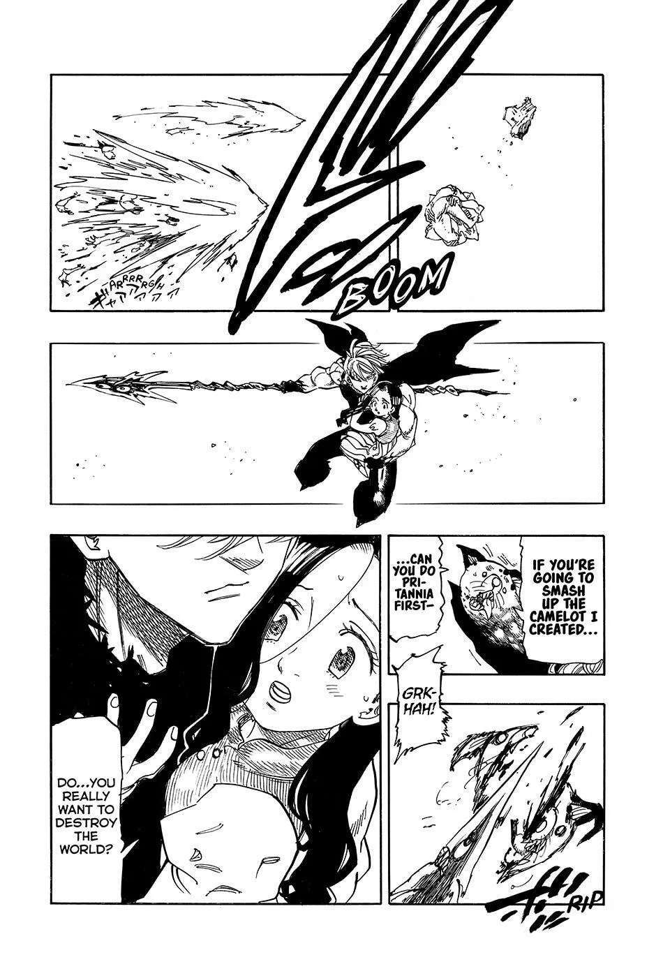 The Seven Deadly Sins: Four Knights of the Apocalypse Chapter 253 - page 12