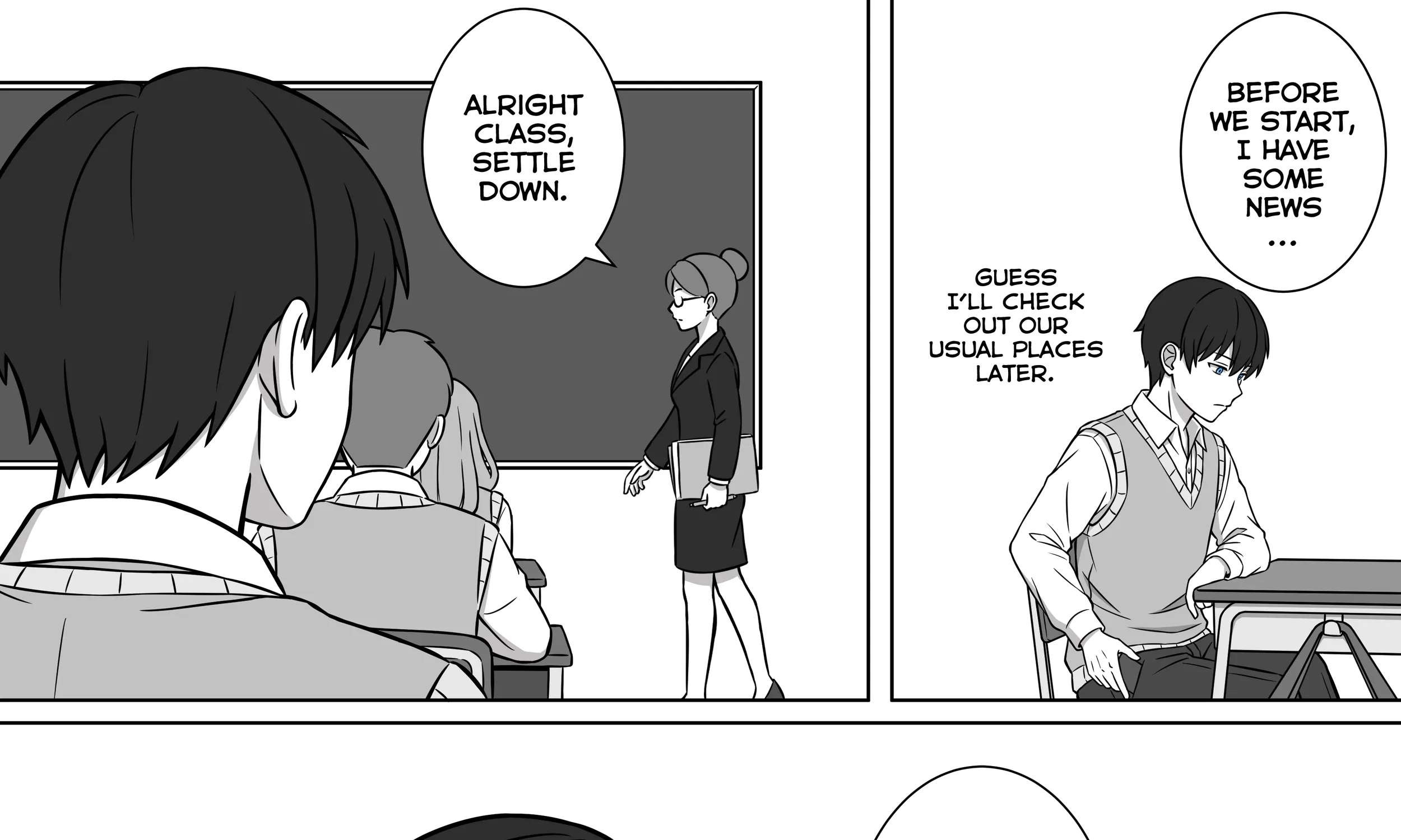 My Cute Girlfriend Might Be a Guy in My Class Chapter 12 - page 4