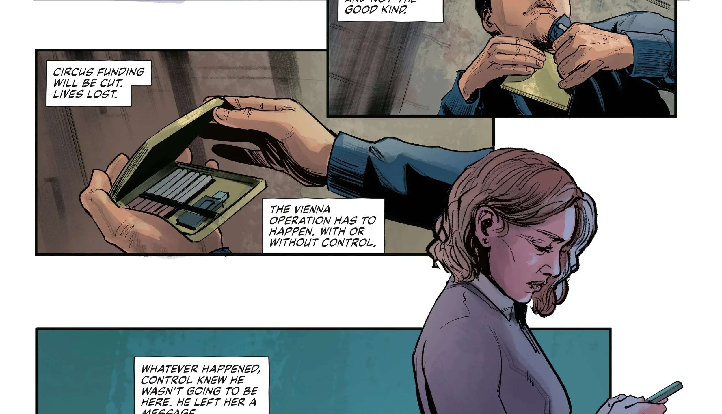 John le Carré's The Circus: Losing Control Chapter 1 - page 61