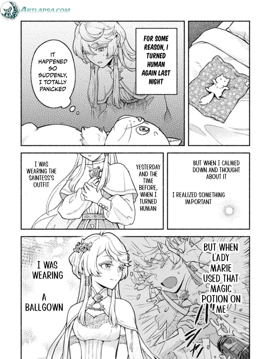 Nekura Kishi ni Yoru Dekiai Mankitsu-chuu nu Busa Neko, Jitsu wa Seijo desu! Chapter 7 - page 6