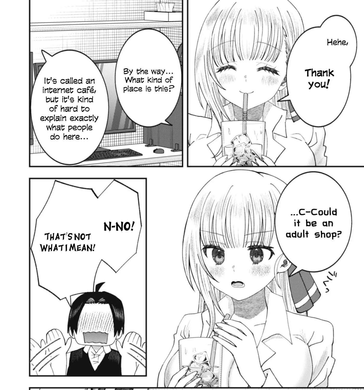 The Internet Café Where I Work Somehow Became a Hangout Spot for Beautiful Girls. Chapter 1 - page 31